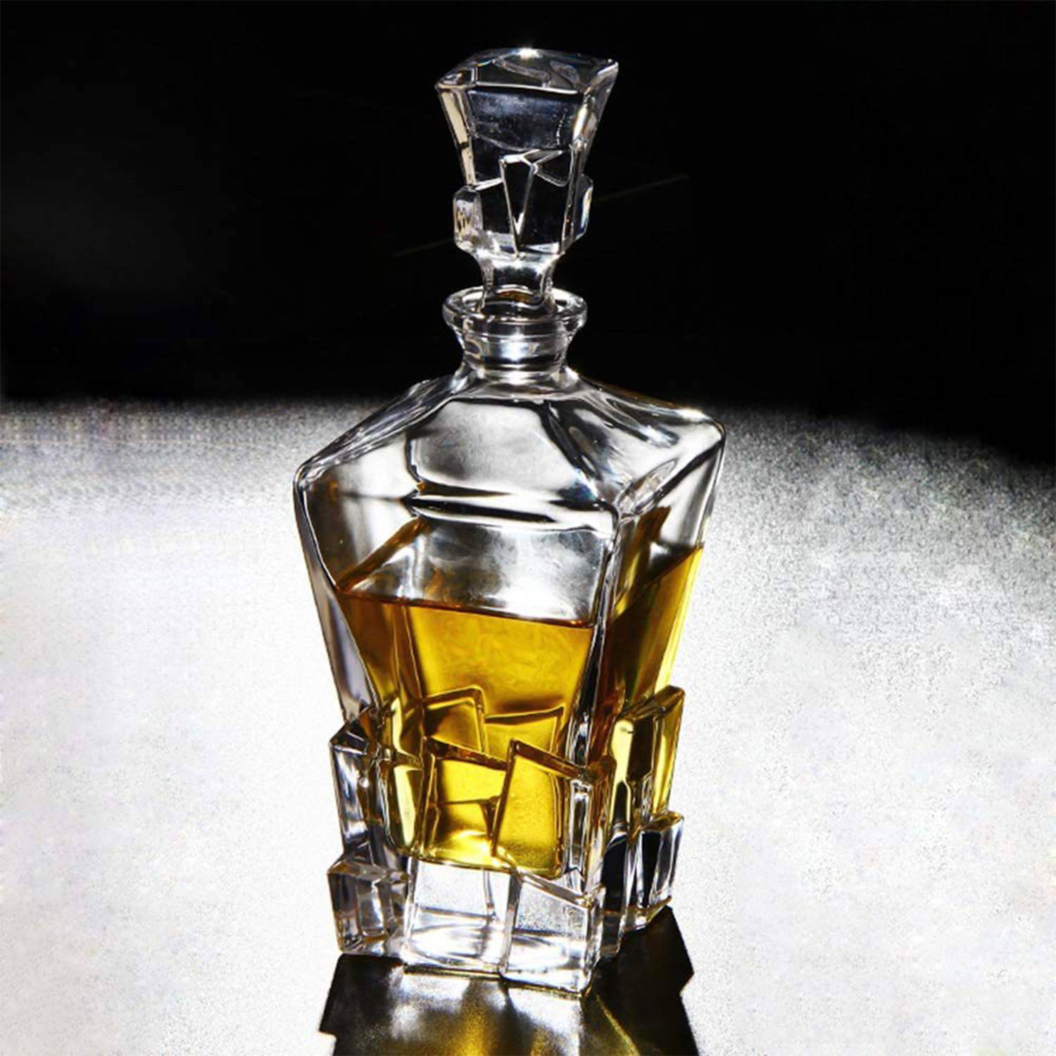 Crystal glass wine bottle decanter 6