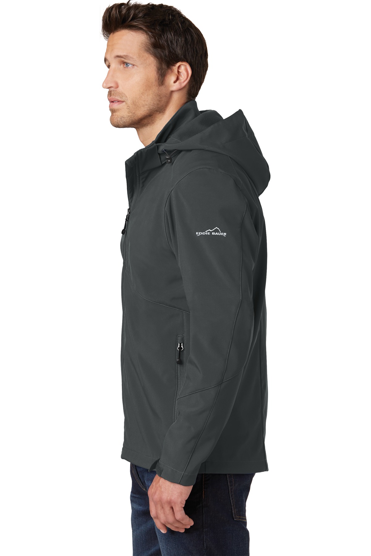 Eddie Bauer Hooded Soft Shell Parka. EB536 26