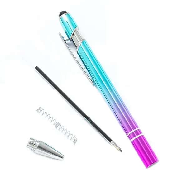 2-In-1 Stylus Ballpoint Pen with Gradient Color 3