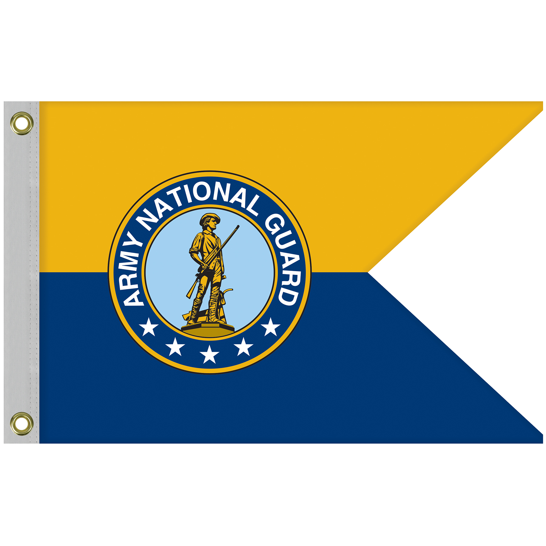 Single Reverse Knitted Polyester Guidon Boat Flag (24"x36") 6