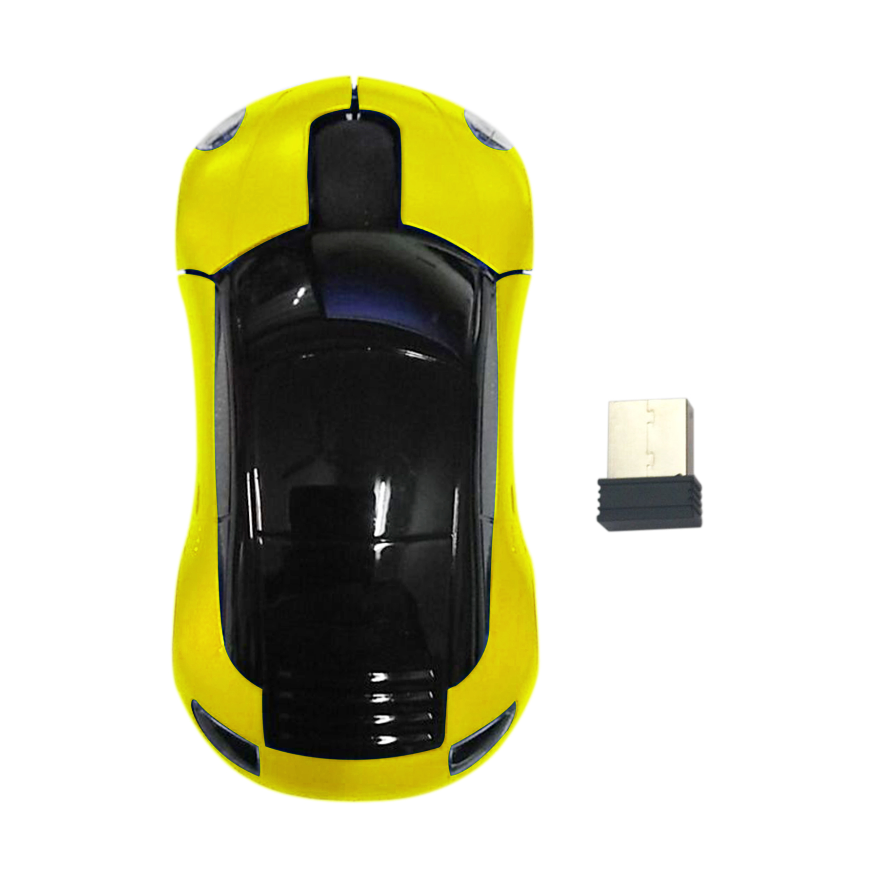 1400 DPI 2.4 GHZ Wireless Car Optical USB Mouse /Mice 14