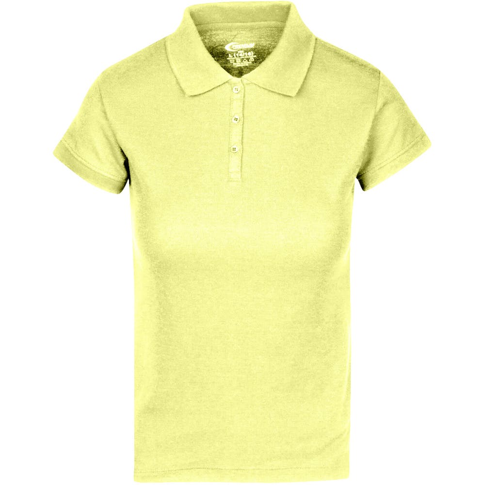 Juniors' Polo Uniform Shirts - Yellow Size XL 2