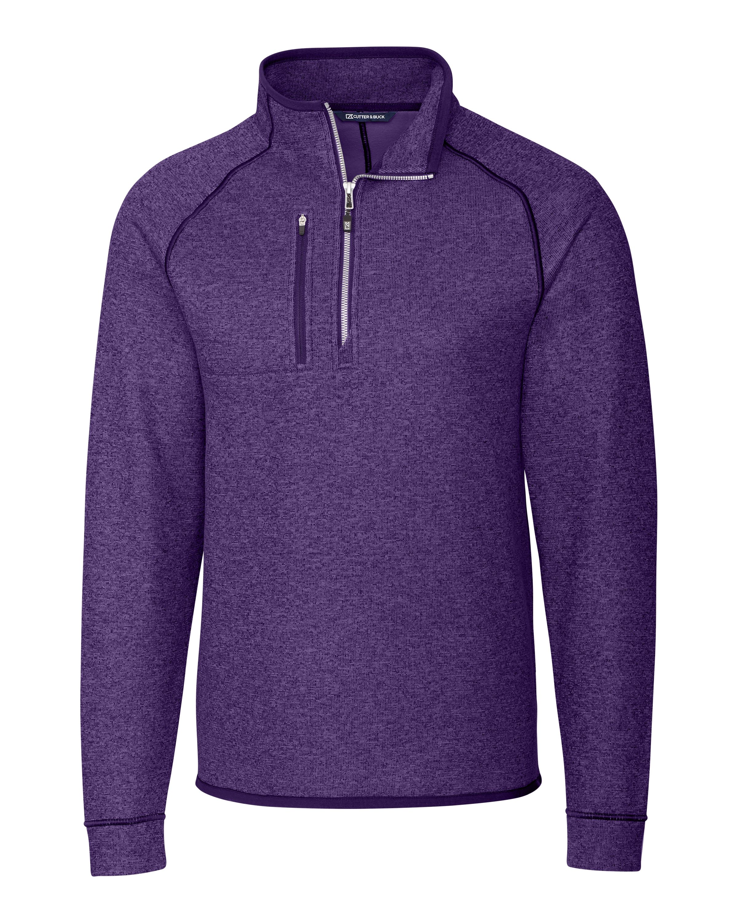Cutter & Buck Mainsail Sweater-Knit Mens Half Zip Jacket 28