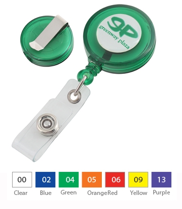 Custom Translucent Badge Reel 6