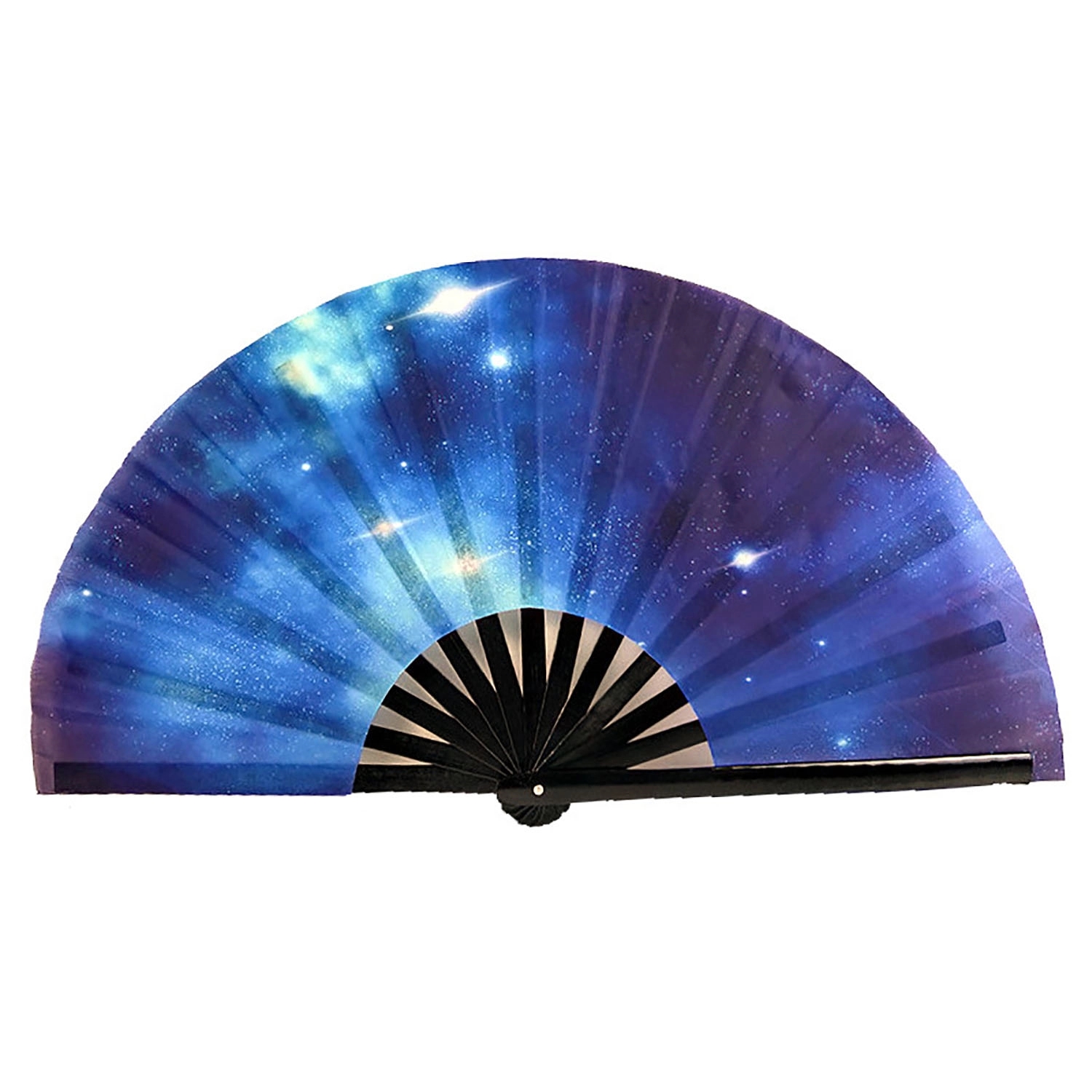 Large Folding Bamboo Fan 5