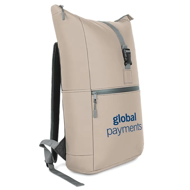 Brockton PU Leatherette Waterproof Backpack 10
