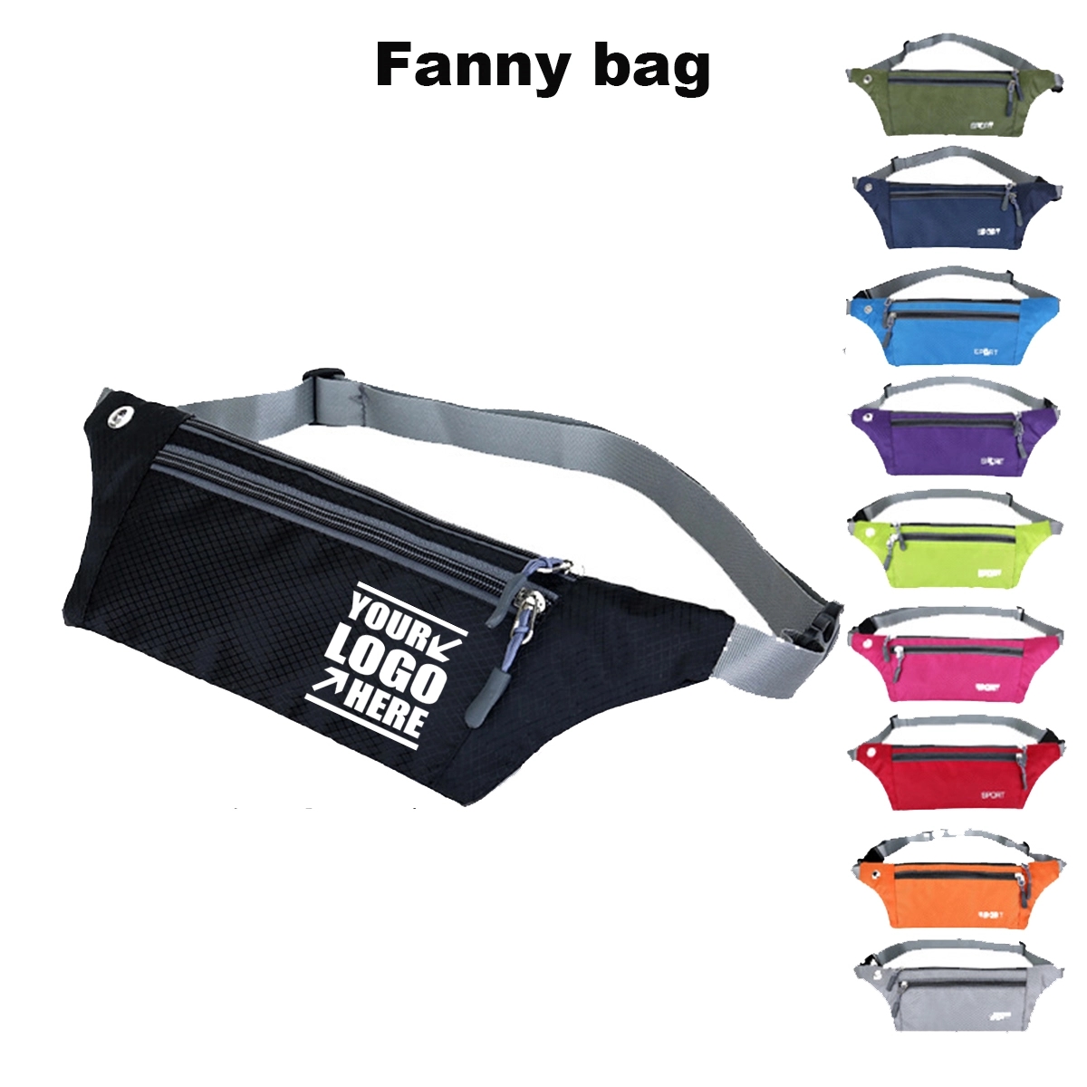 Fanny Pack For Men Women With Headphone Jack 2