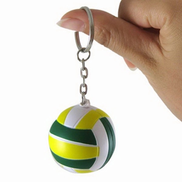 Volleyball Stress Ball Key Chain 2