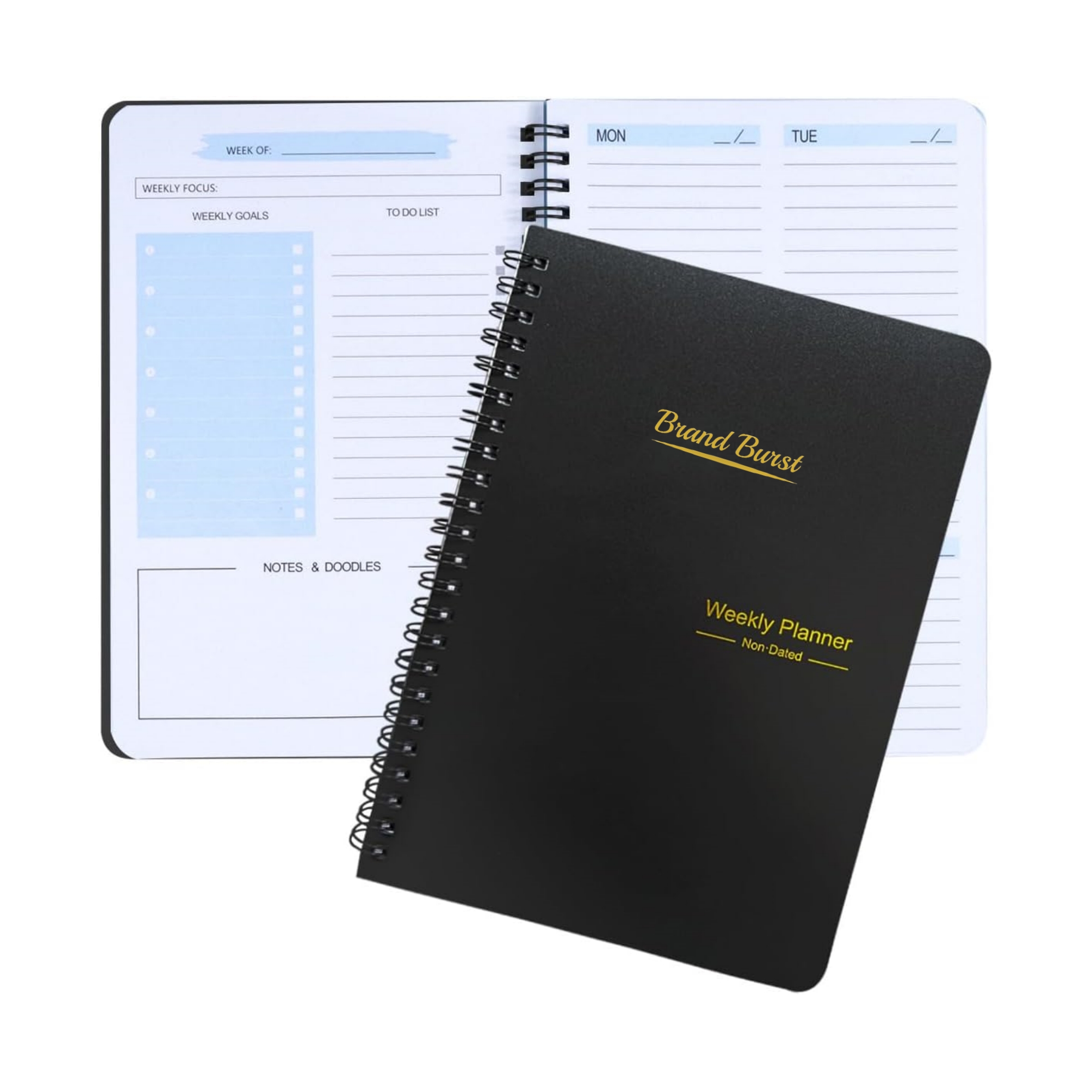 Undated Weekly Planner