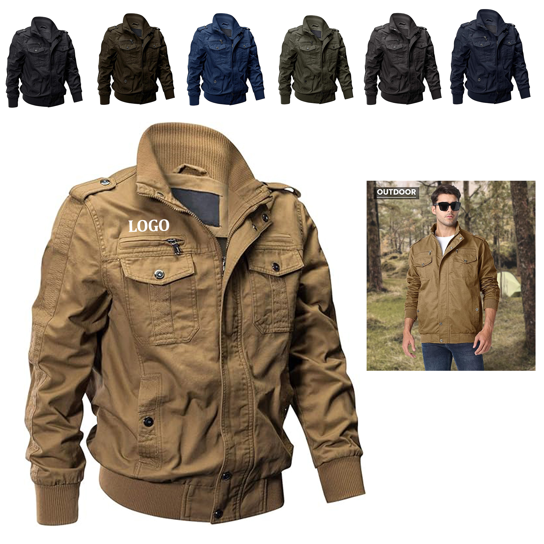 Men's Lightweight Casual Jacket 6