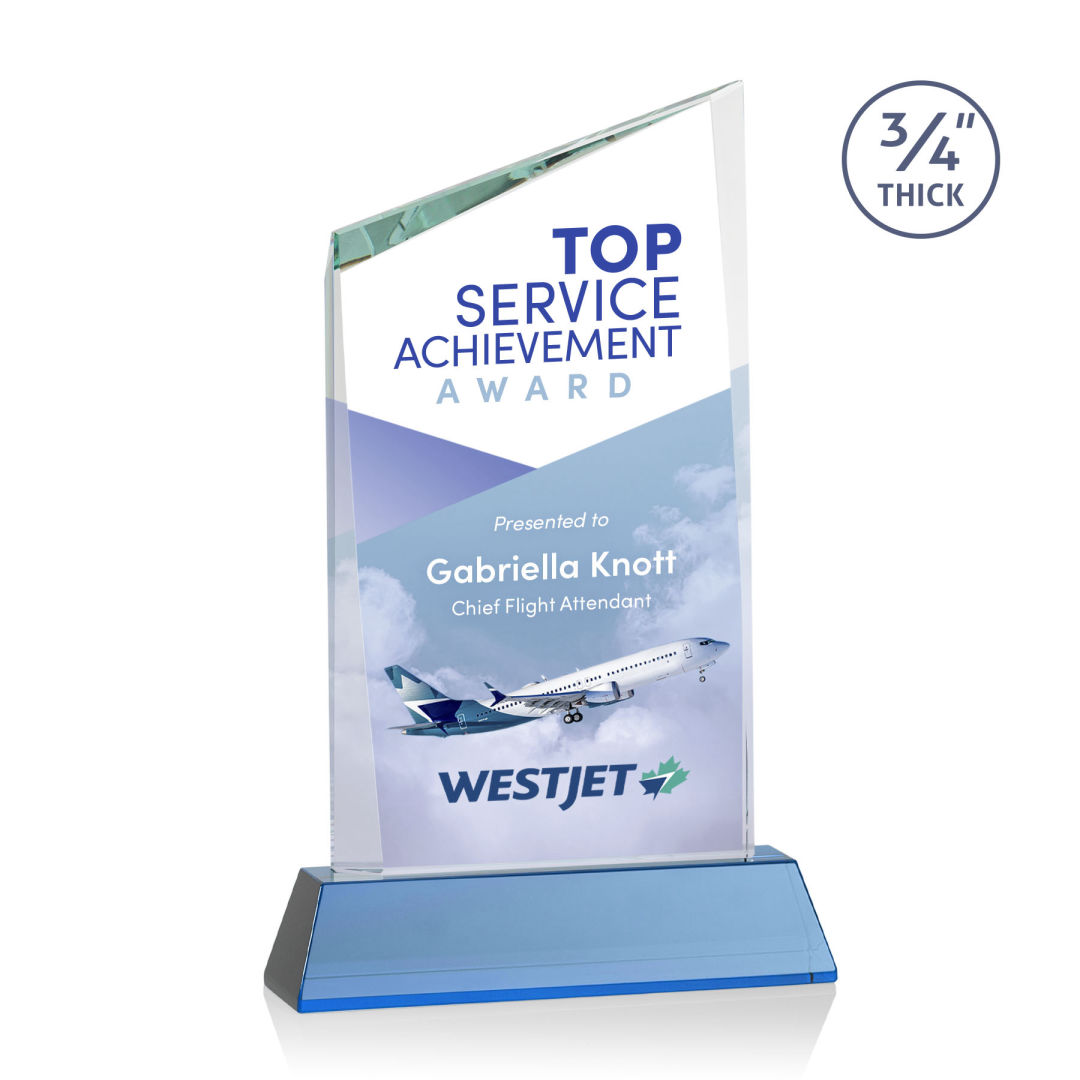 Scarsdale VividPrint™ Award on Newhaven - Sky Blue