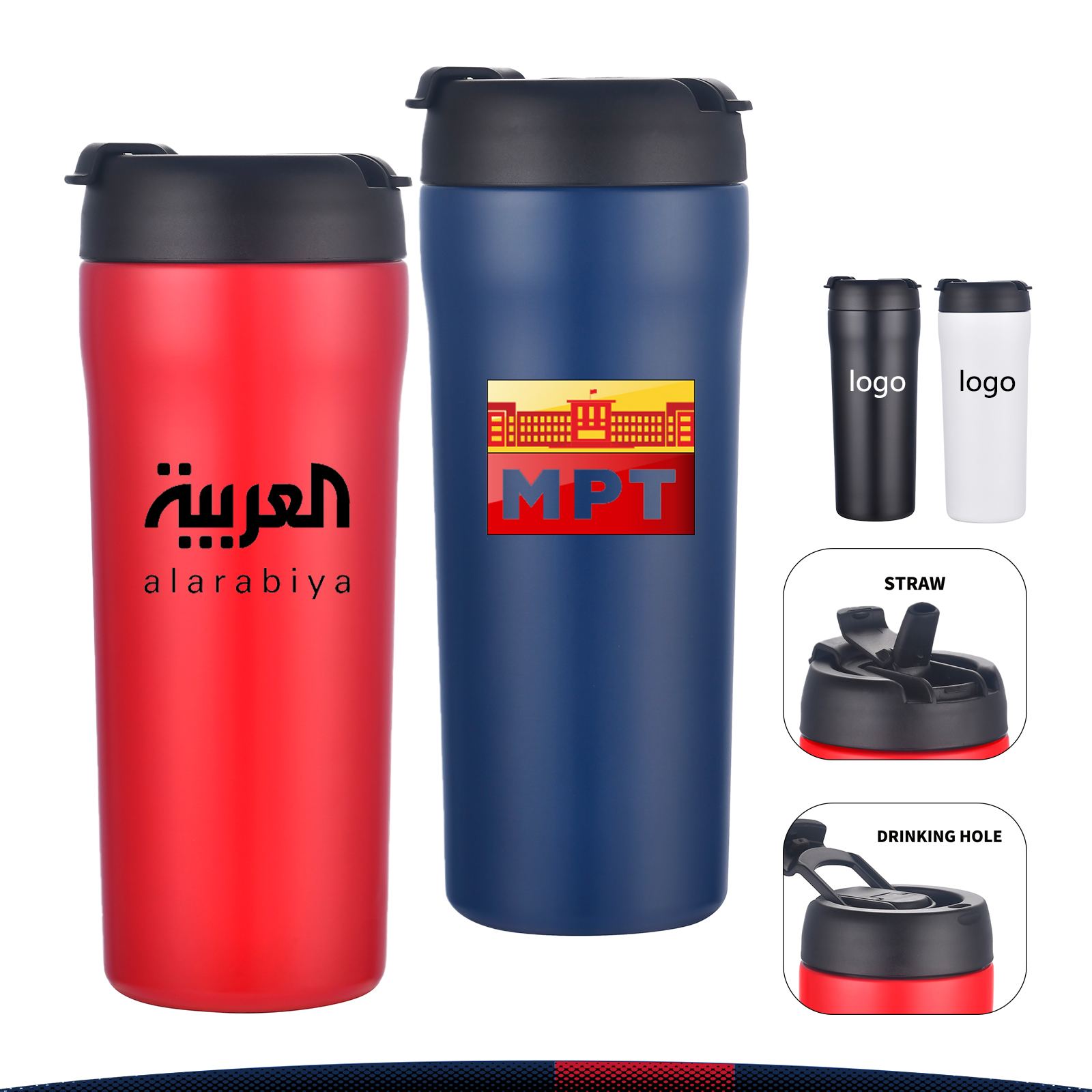 24 OZ. Pirko Stainless Steel Tumbler 3