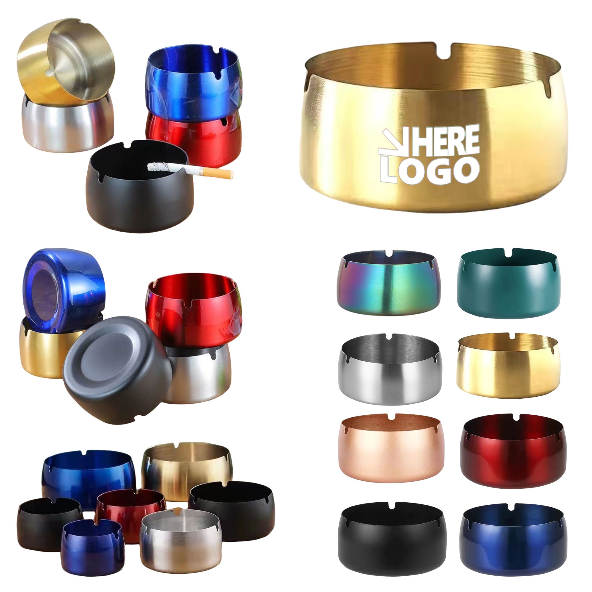 Stainless Steel Ash Tray 2