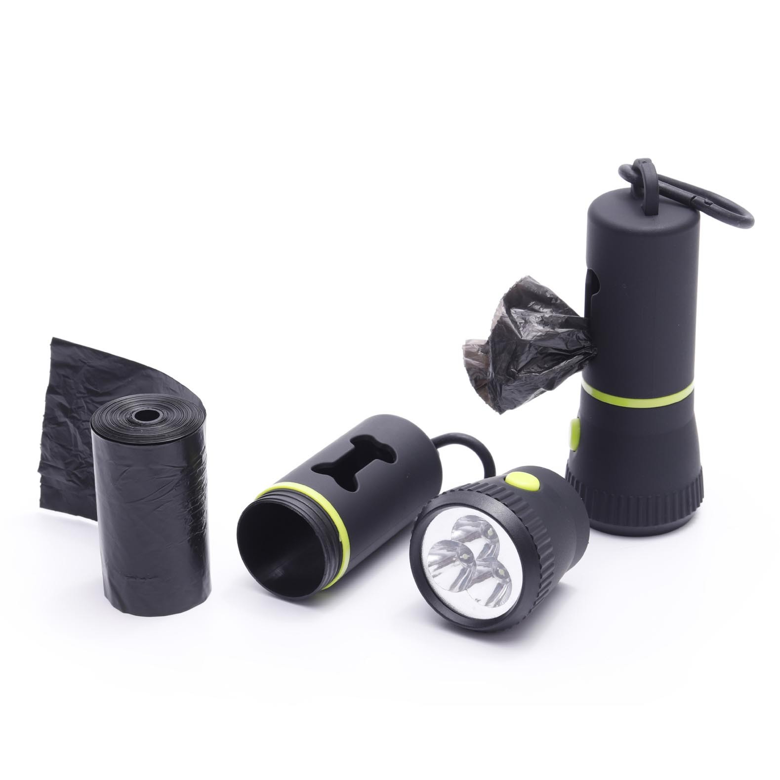 Dog Bag Dispenser With Flashlight 4
