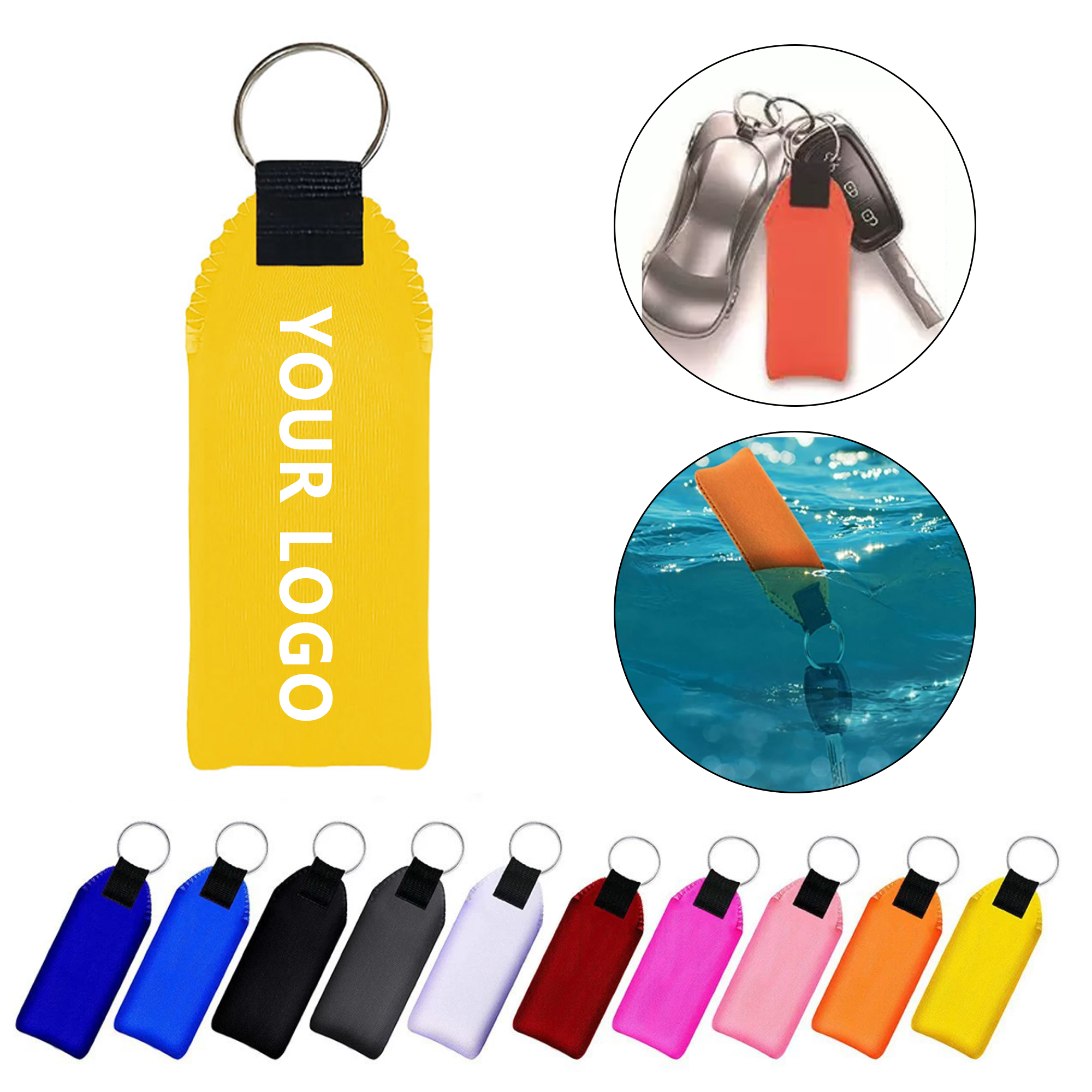 Neoprene Float Keychain 2