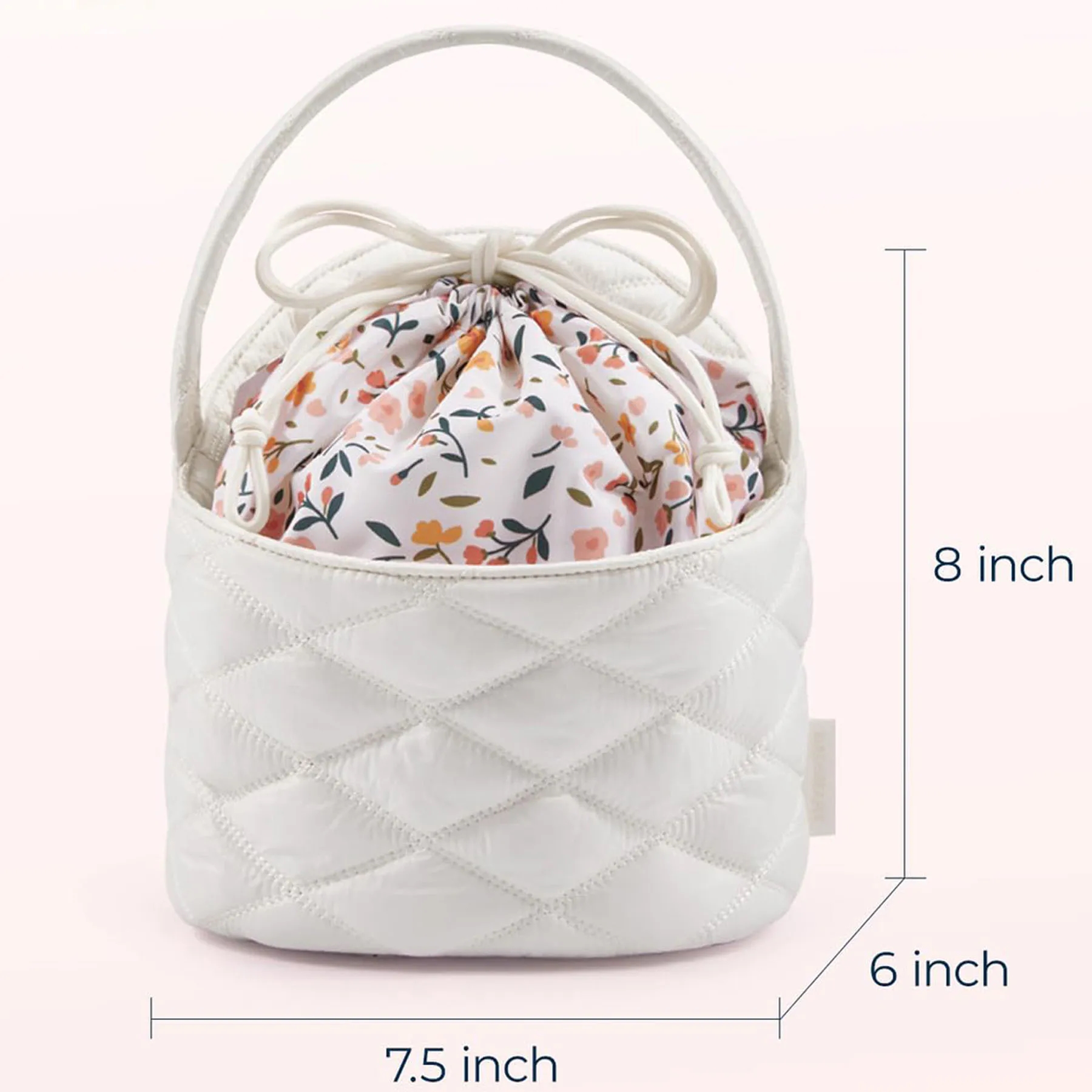 Drawstring Bucket Cosmetic Bag 6