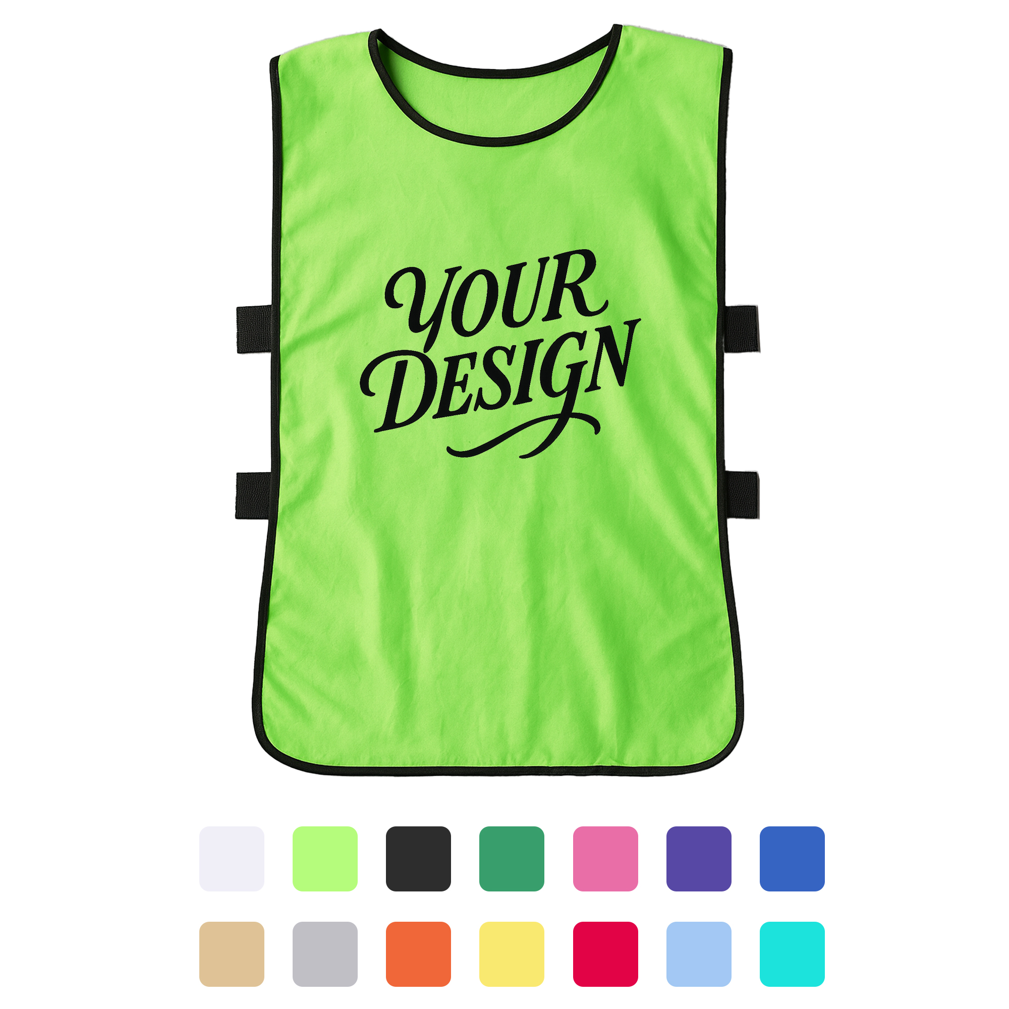 Breathable Safety Practice Pinnies 2