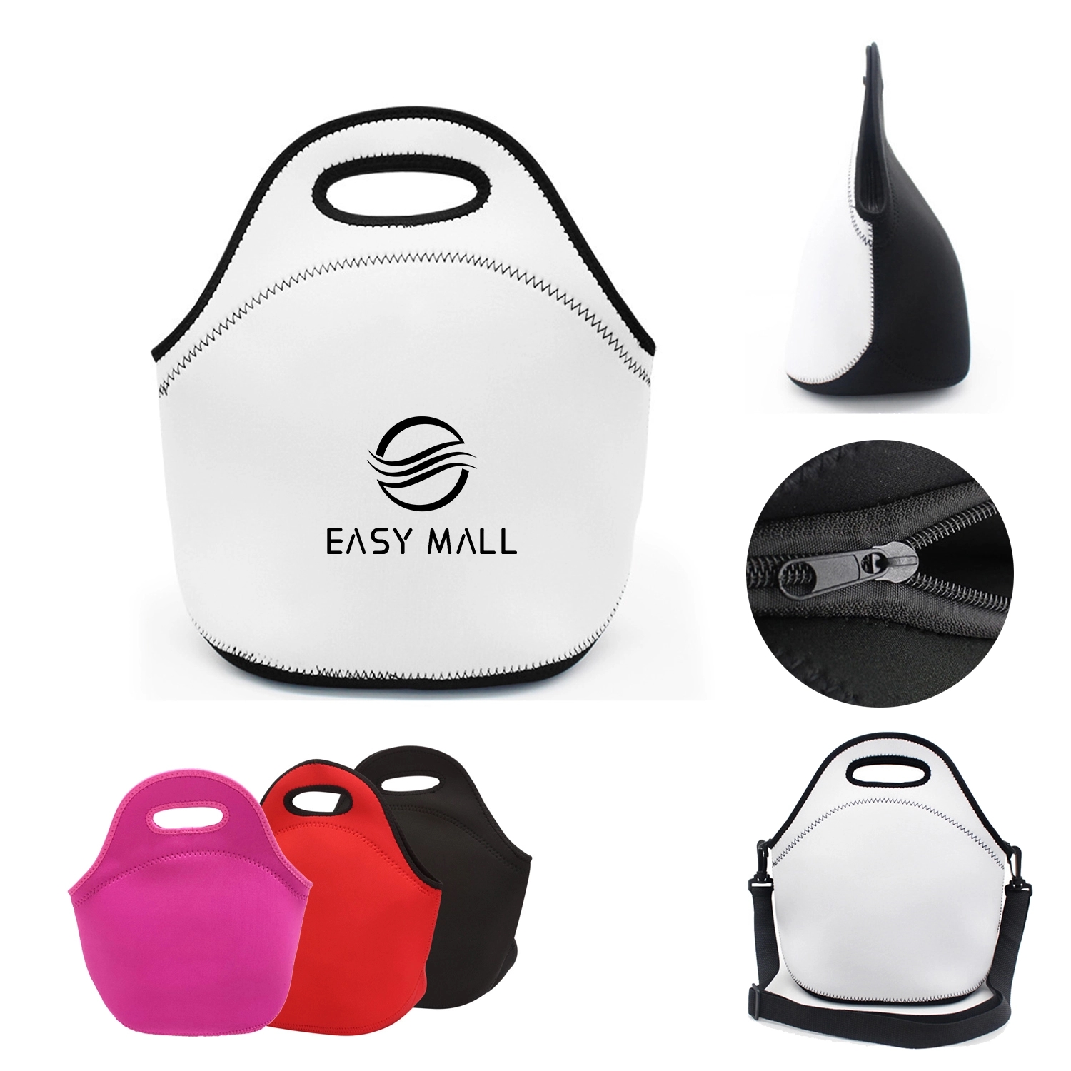 Neoprene Foldable Insulated Thermal Lunch Bag 2
