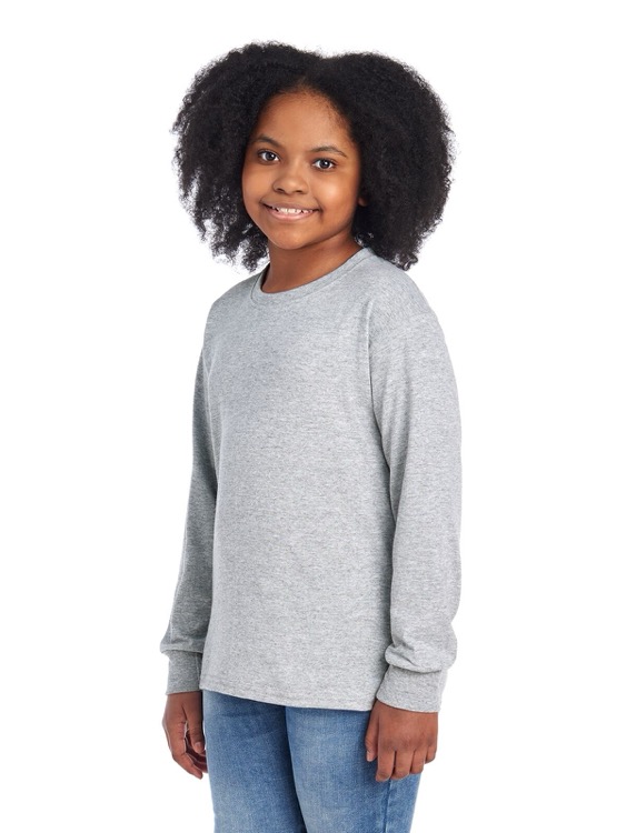 JERZEES DRI-POWER® Youth Long-Sleeve T-Shirt 16