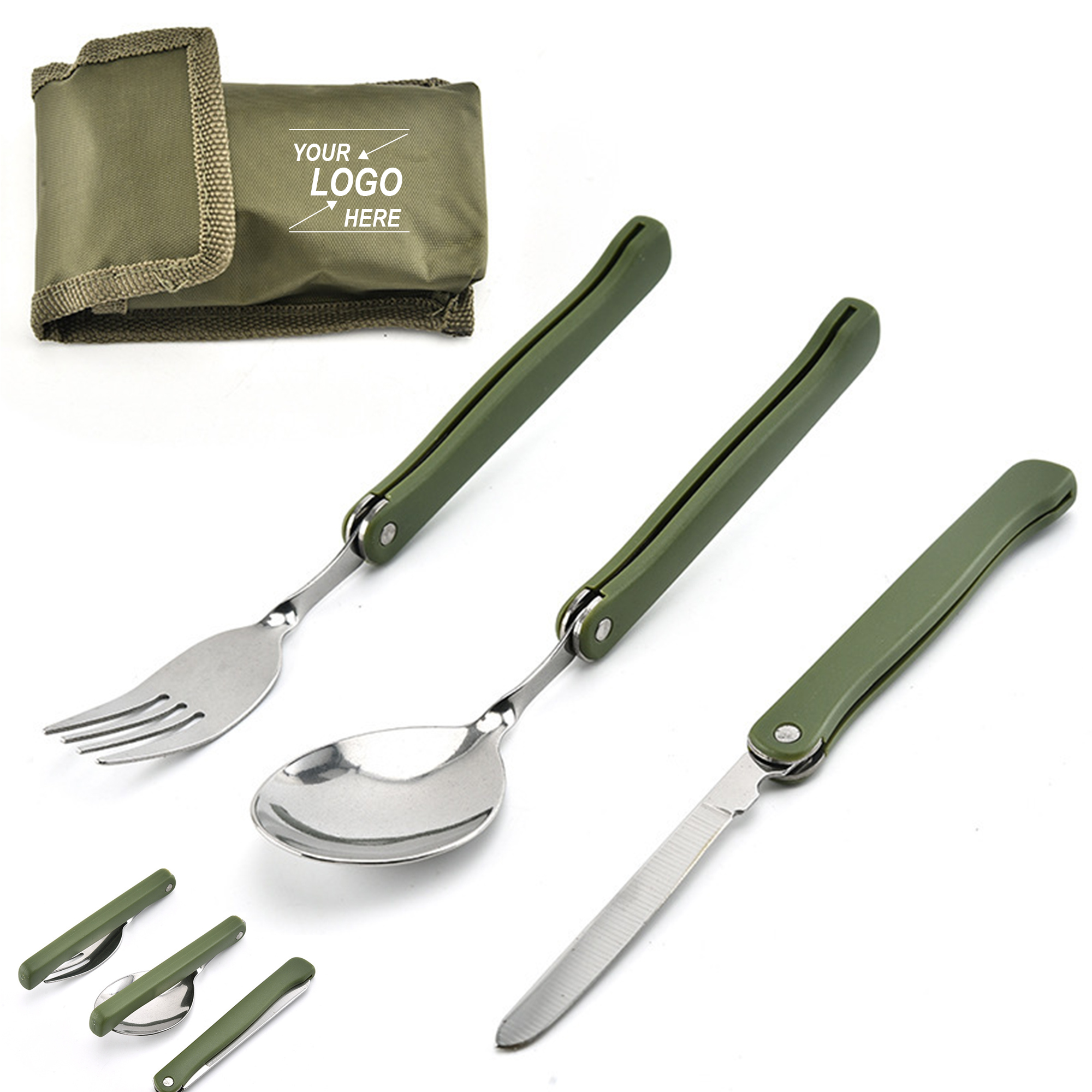 Camping Utensil Set (Fork, Spoon, Knife) 2