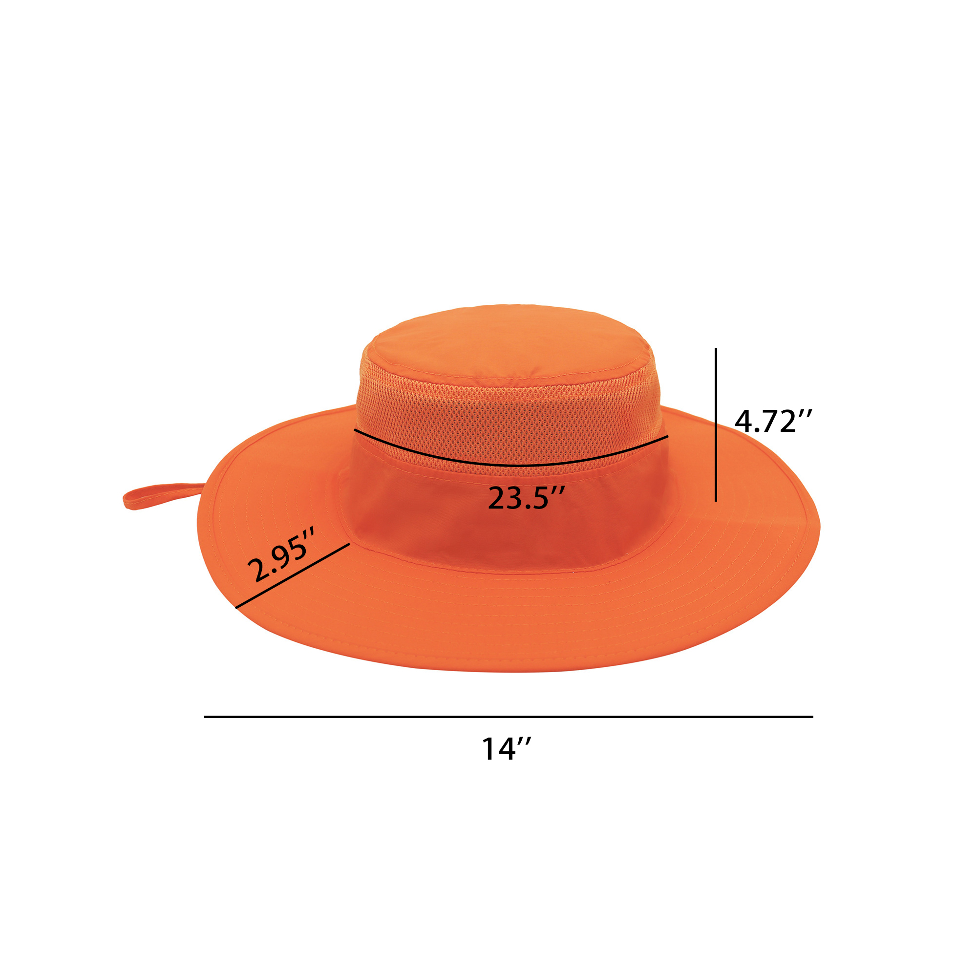 Full Color Wide Brim UV Protection Sun Bucket Hat 2