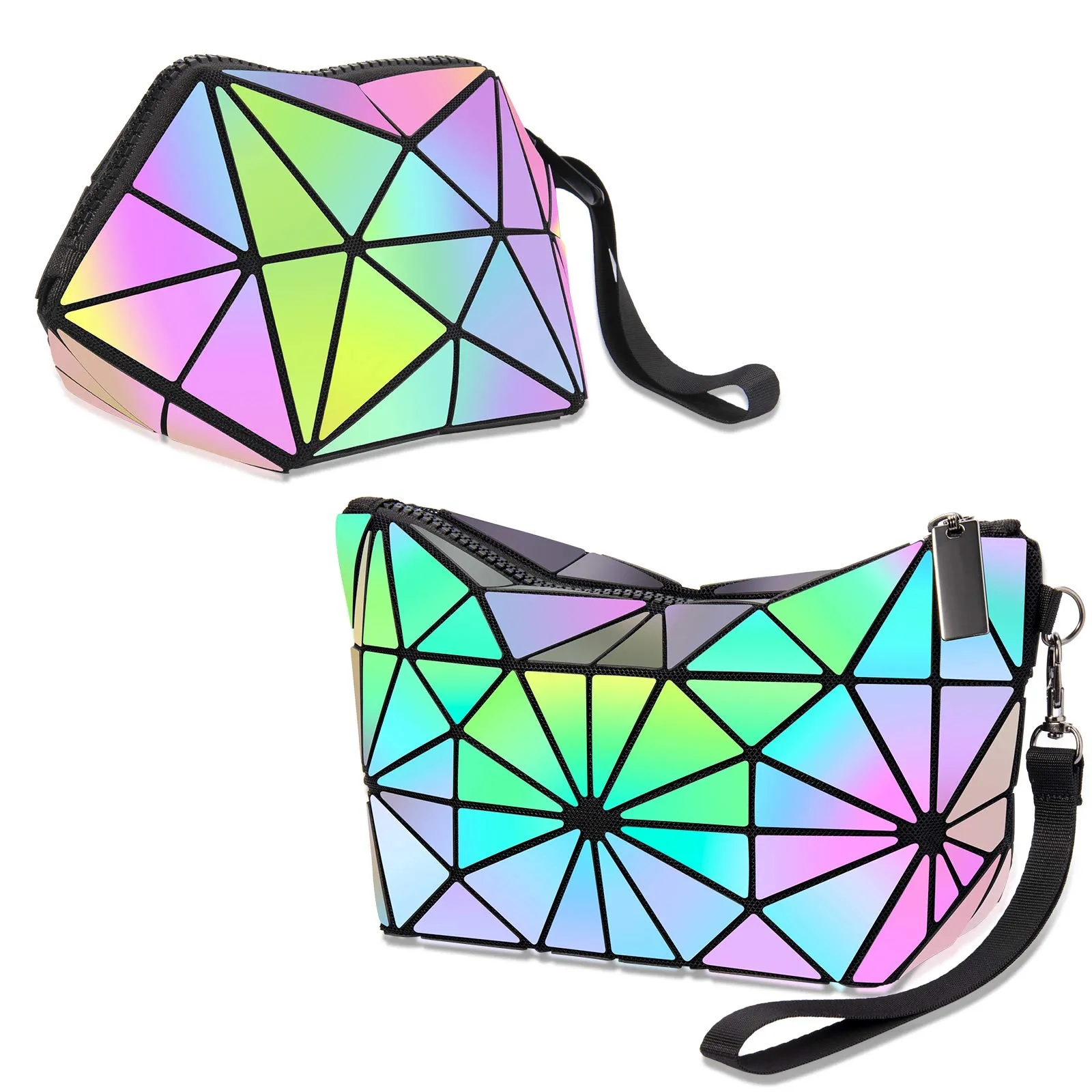 Geometric Diamond Make-up Bag 2
