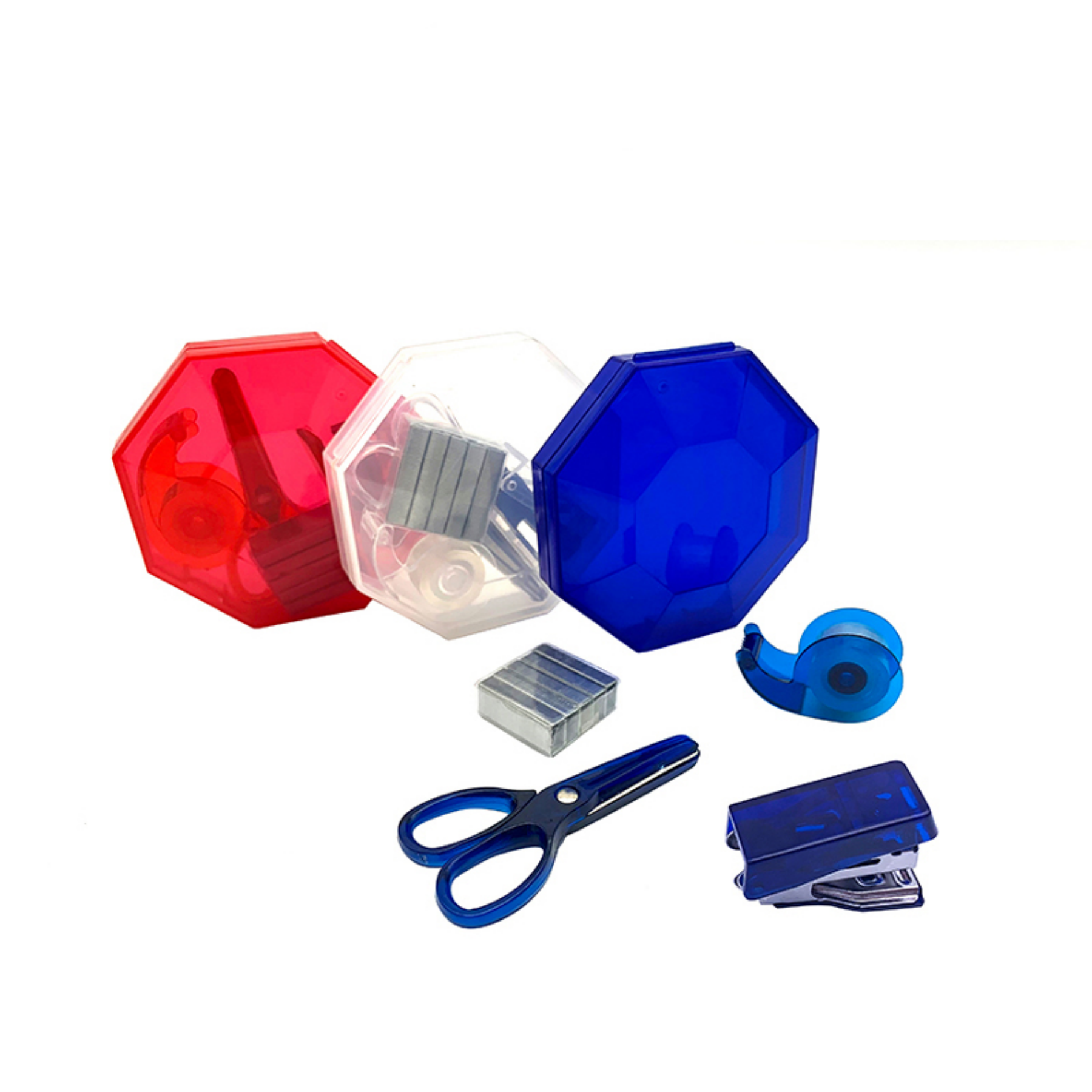 Office Supplies Set Desk Accessories Kits Eight Side Box 3