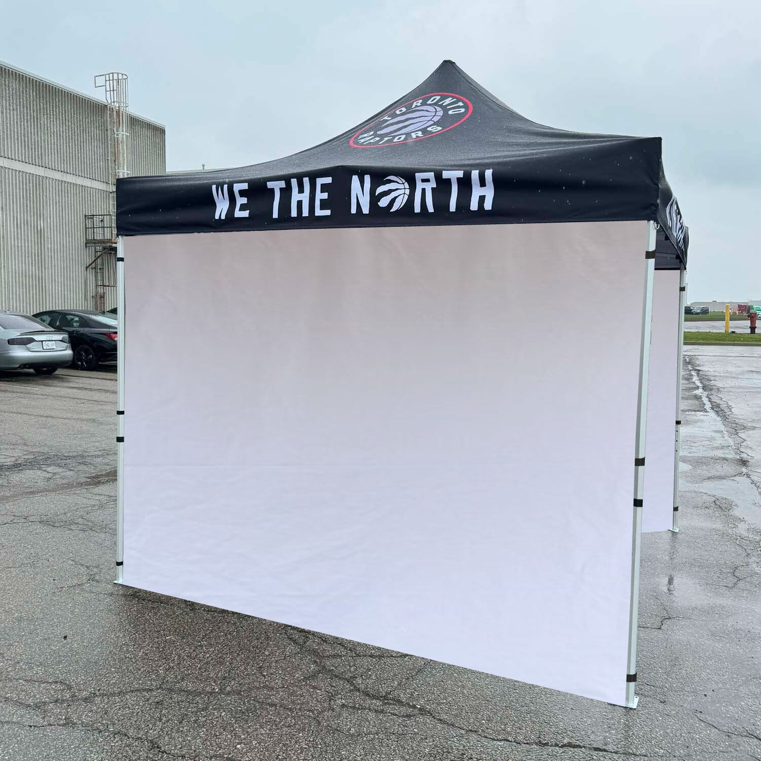 Privacy Wall for 10x10 Tent, White, Blank 3