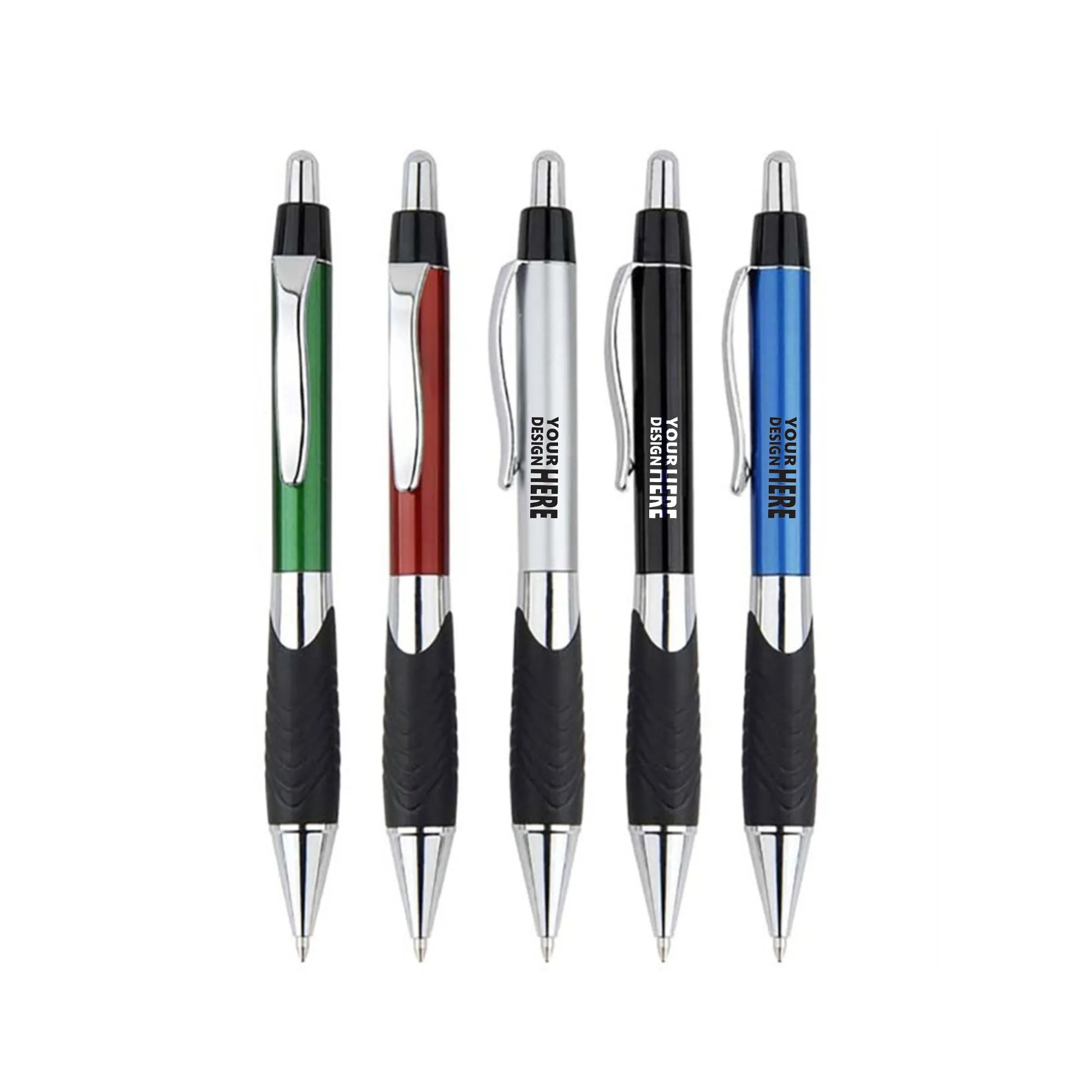 Plastic Retractable Ballpoint Pens 1