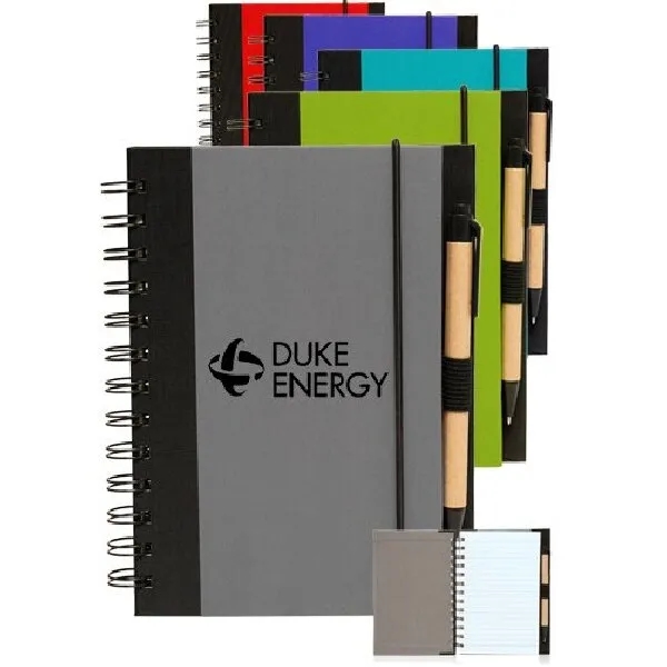 Eco Hardcover Journal & Pen (5"X7") 9