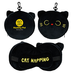 Comfort Pals™ Cat 2-in-1 Pillow Sleep Mask 5
