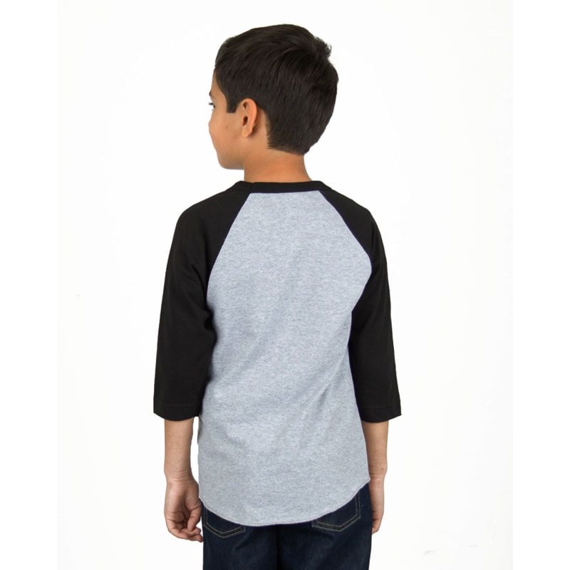 Shaka Wear Youth Three-Quarter Sleeve Raglan 17