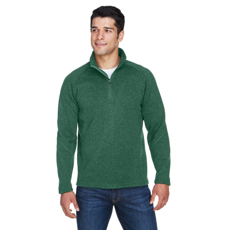 Devon & Jones Adult Bristol Sweater Fleece Quarter-Zip 23
