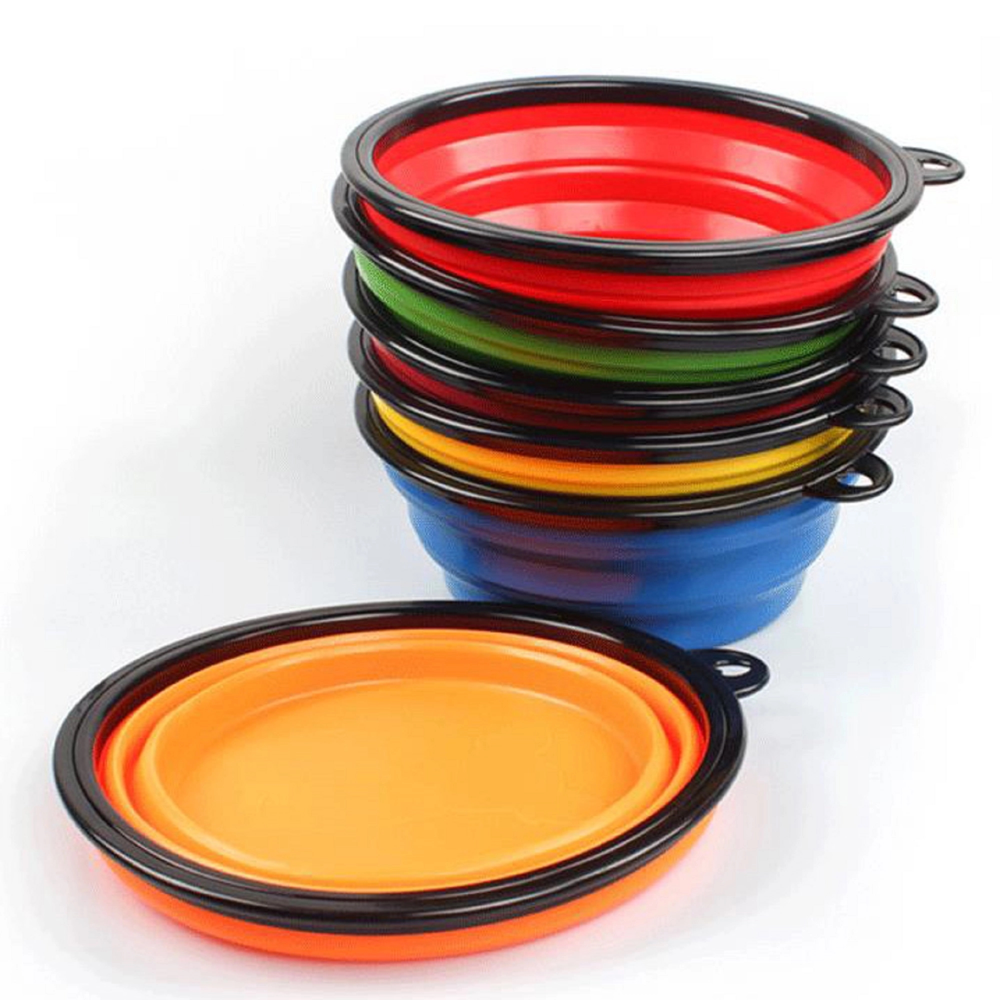 Collapsible Silicone Travel Dog Bowl 2