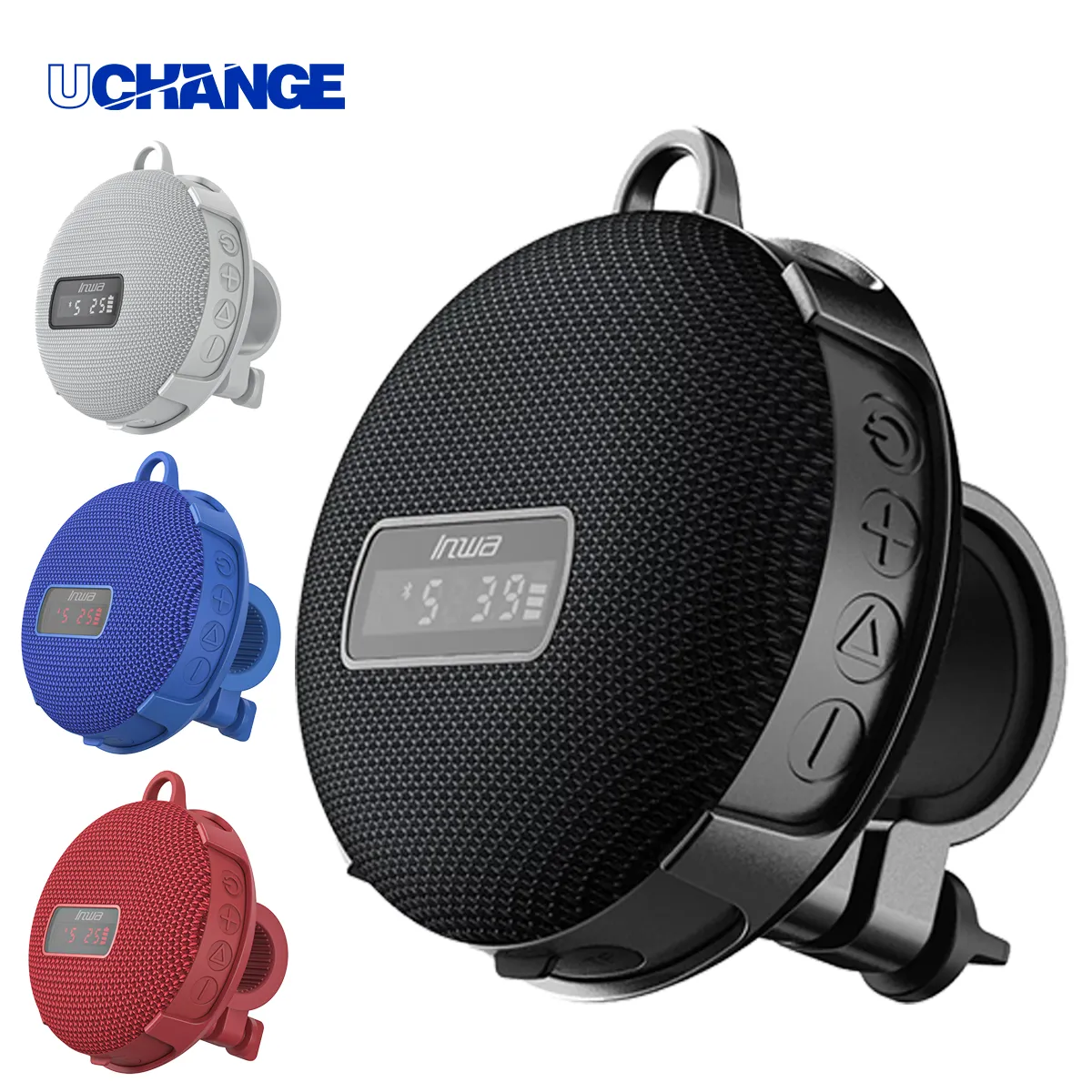 Bike-Mount Waterproof Bluetooth Speaker With Speed Display 3