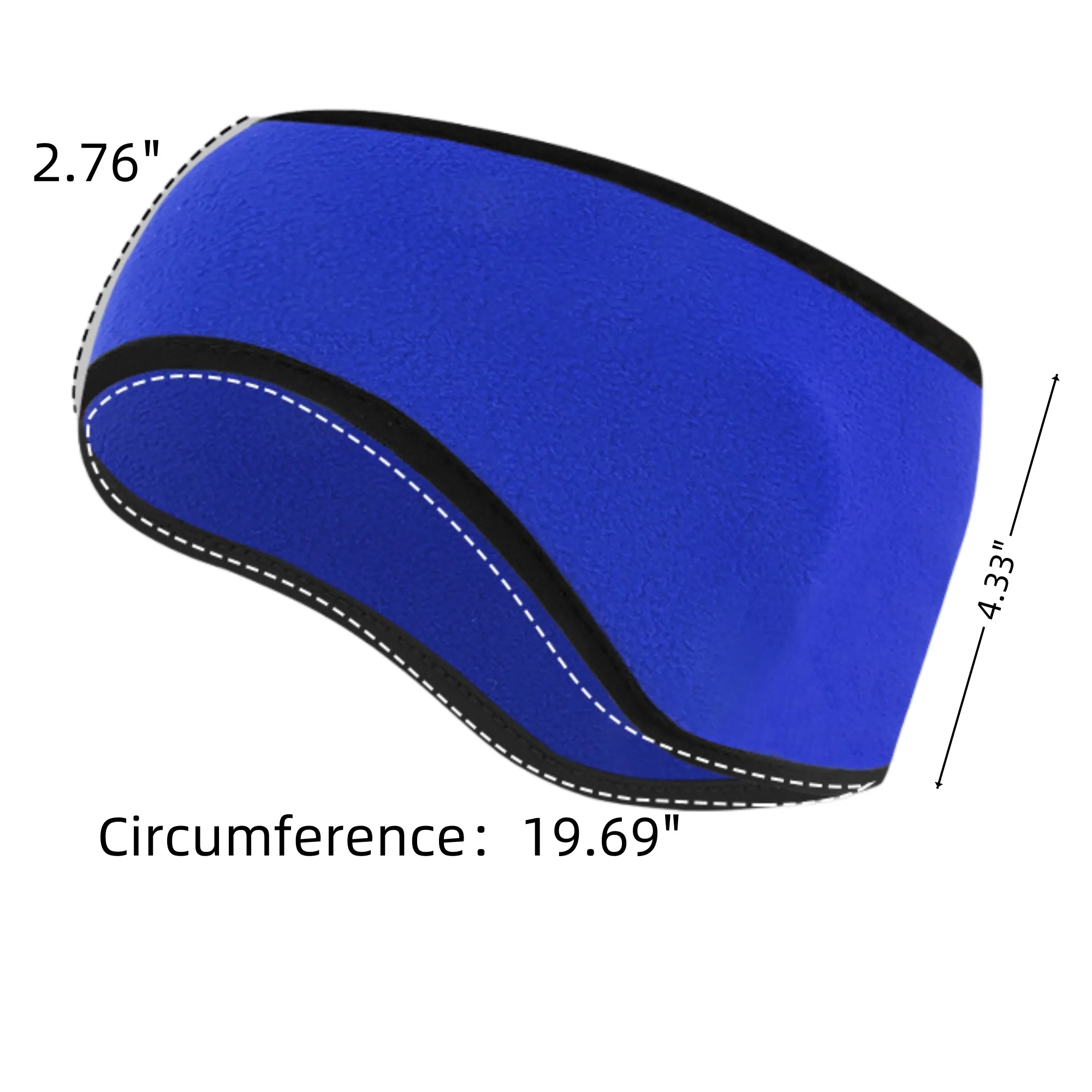 Thermal Fleece Ear Warmer Cover Headband Running Head Wrap 4