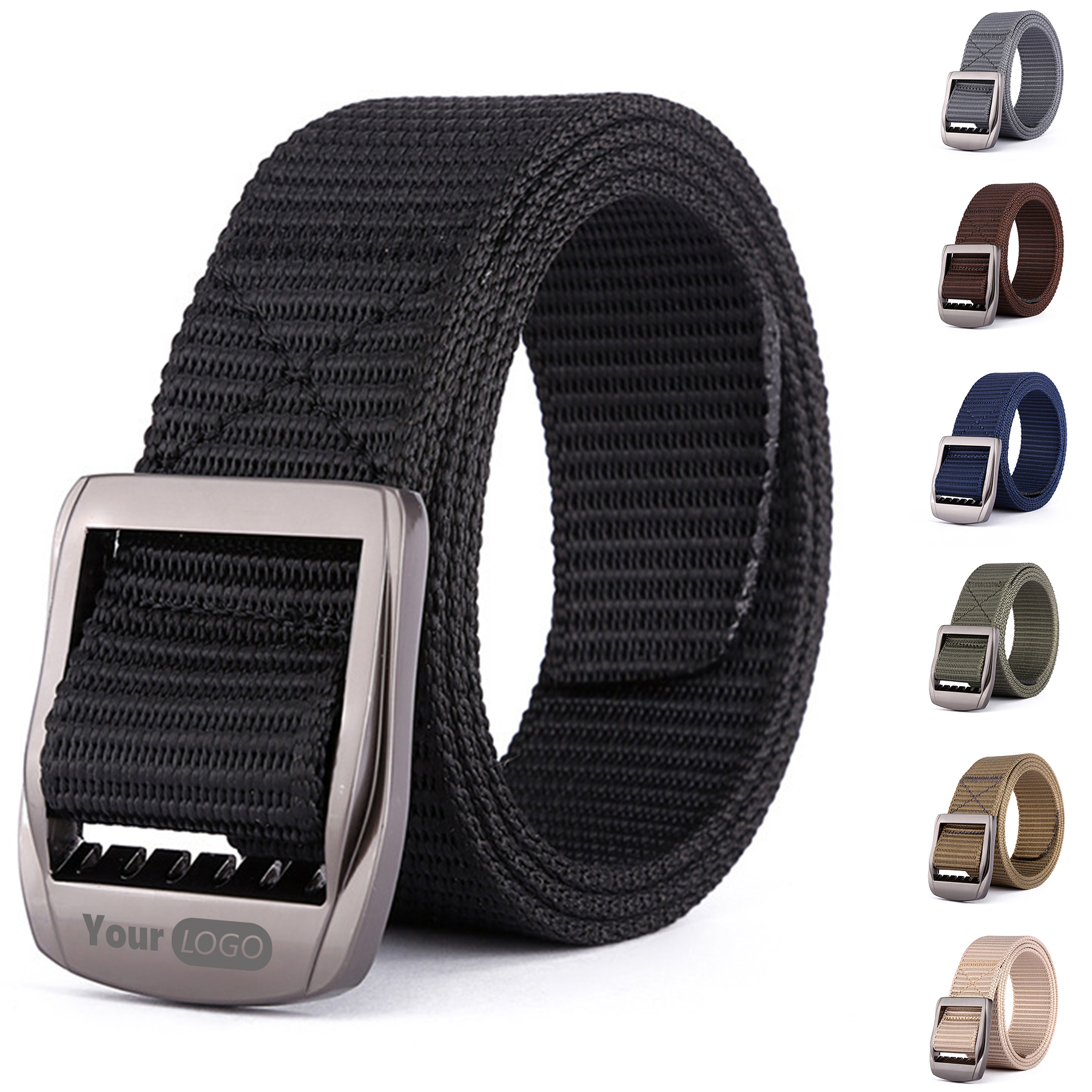 Nylon Breathable Military Tactical Men Waist Belt 1