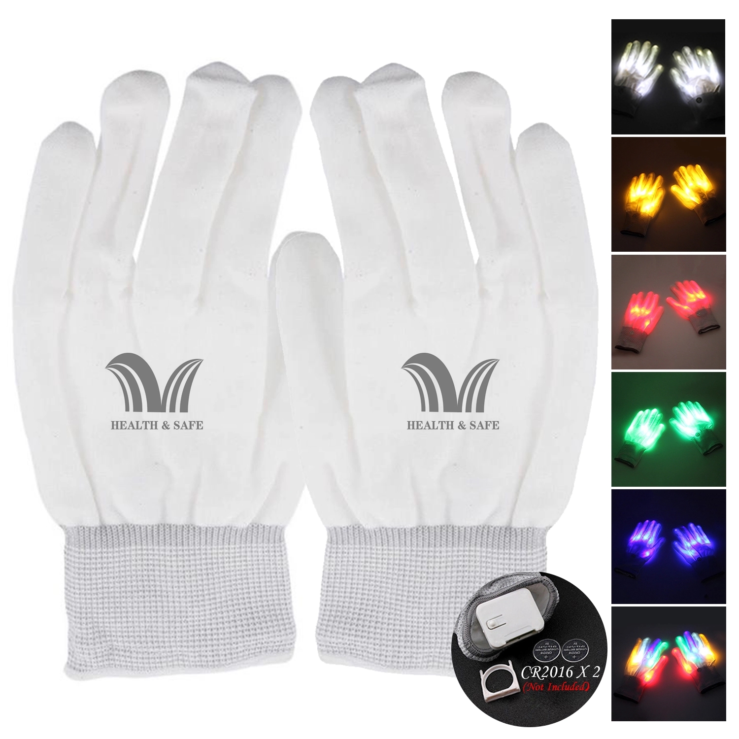 Halloween Cool Glowing Gloves 2