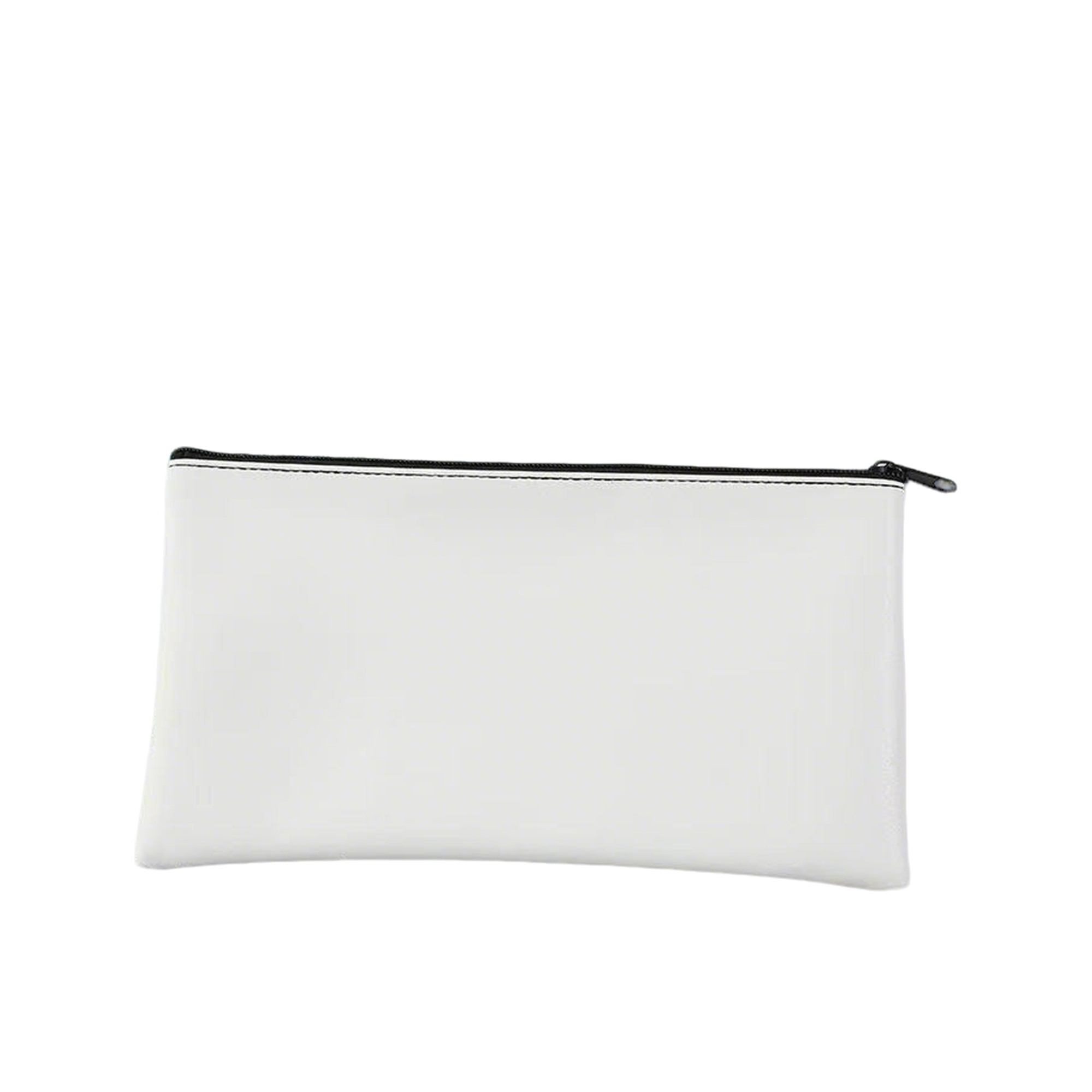 PU Leather Zipper Deposit Pouch 11" x 6" 3