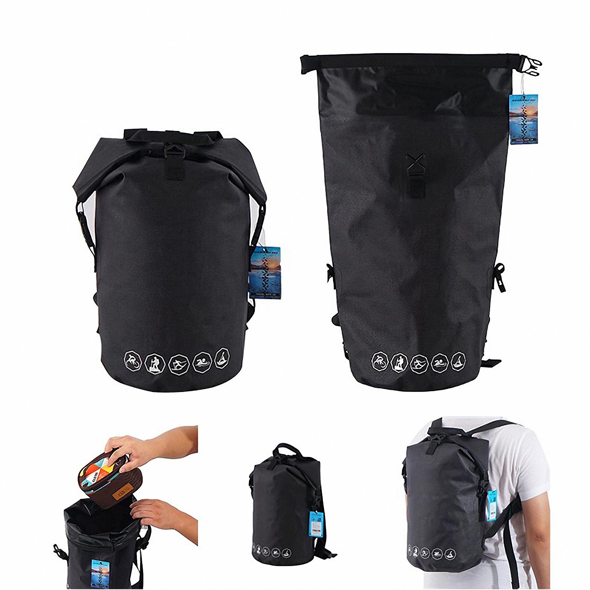 15L Durable Waterproof TPU Backpack 4