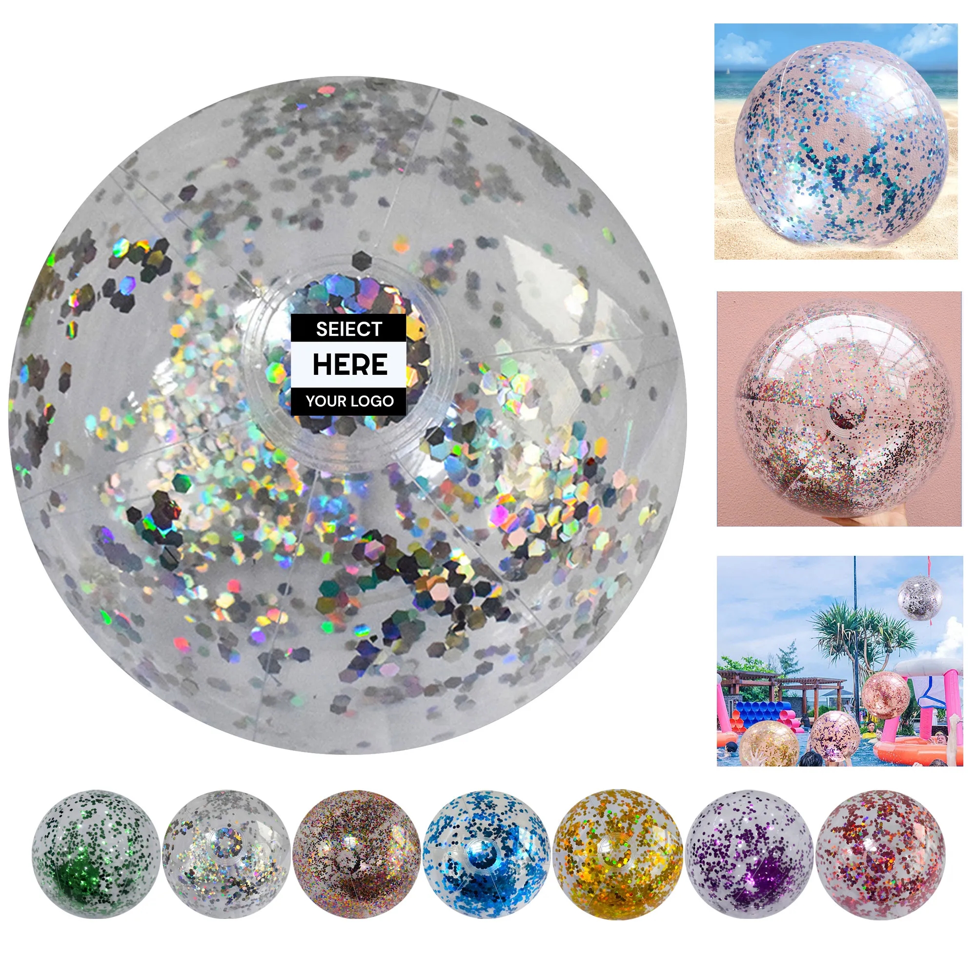 Glitter Beach Ball 4