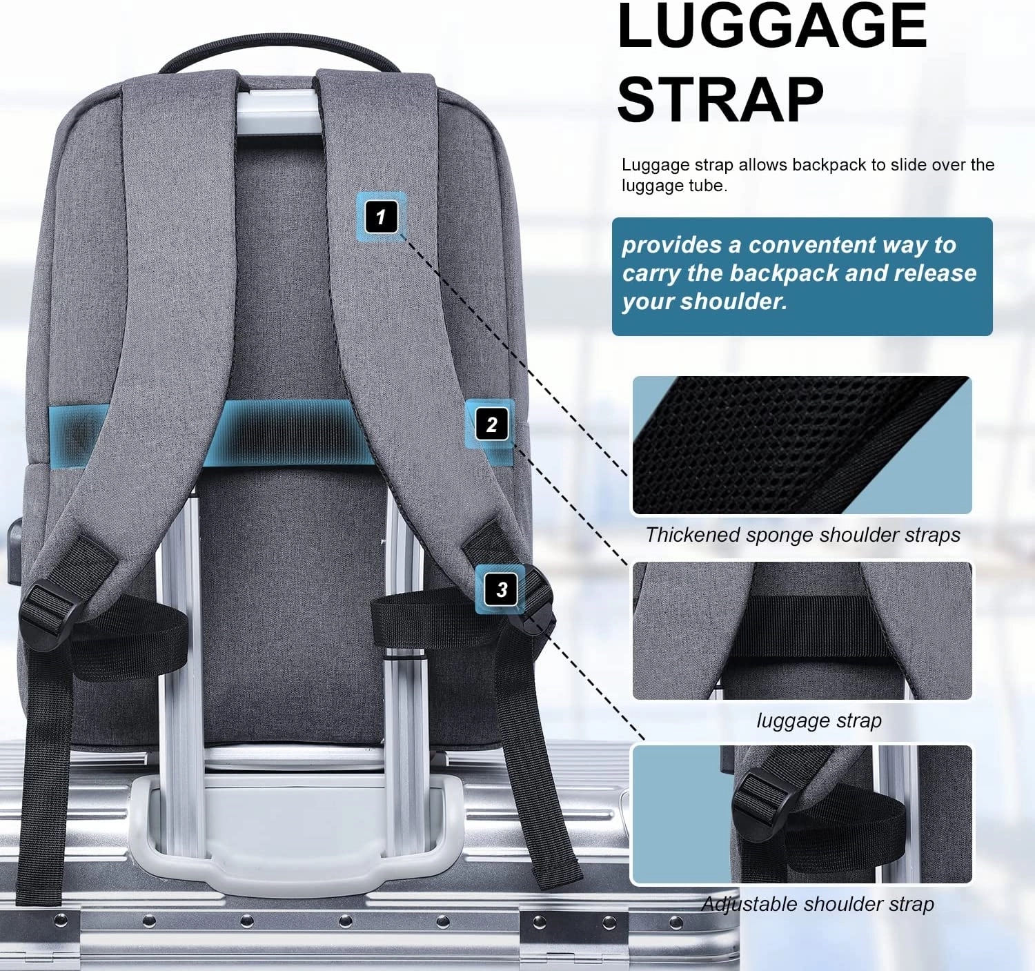 15In Business Computer Backpack 17
