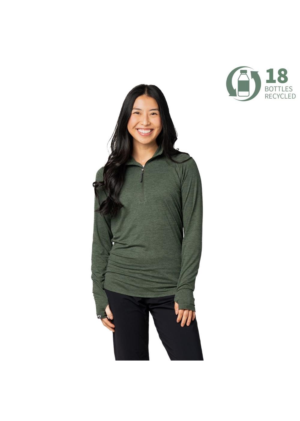 Storm Creek Women's Pacesetter Super Soft Lightweight Quarter Zip 135