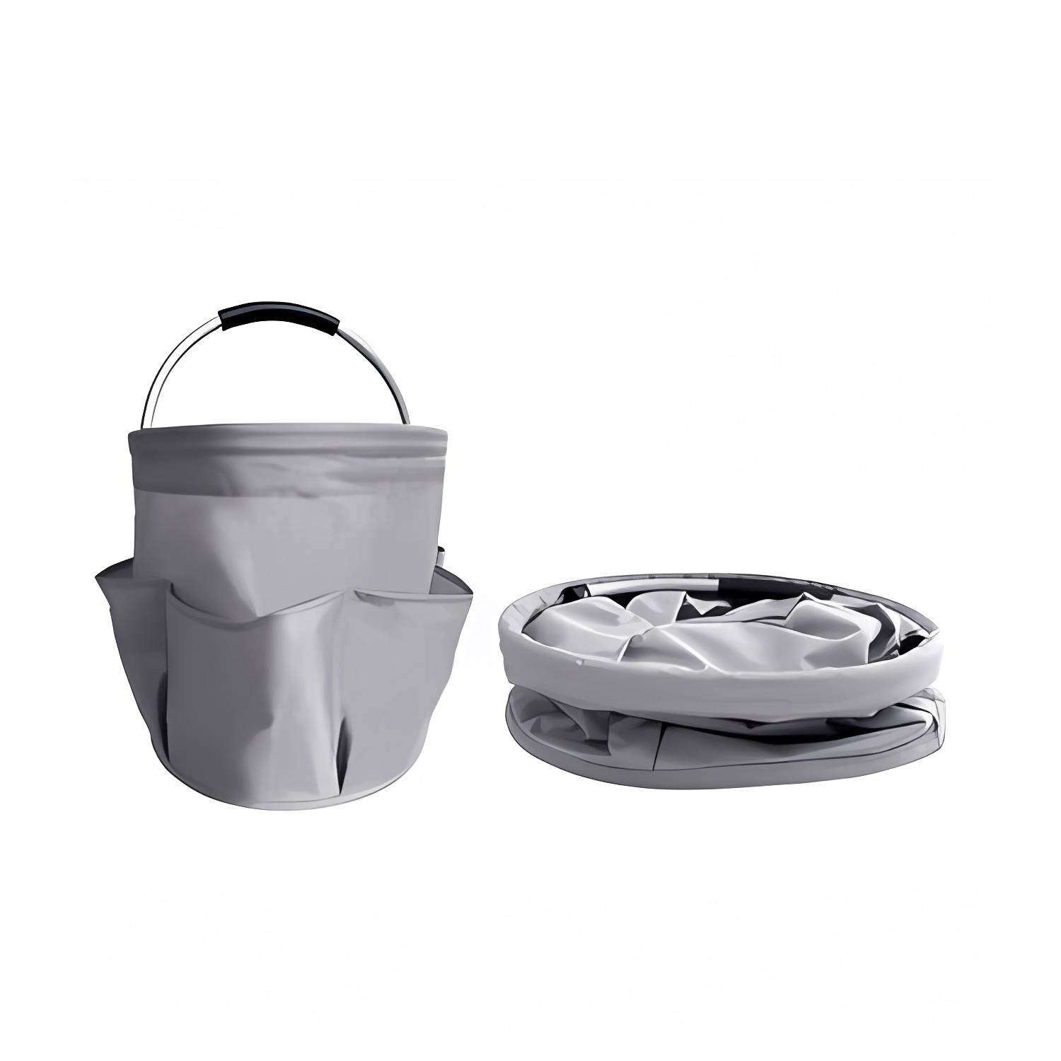 Foldable Bucket Tool Bag W/ Handle 4