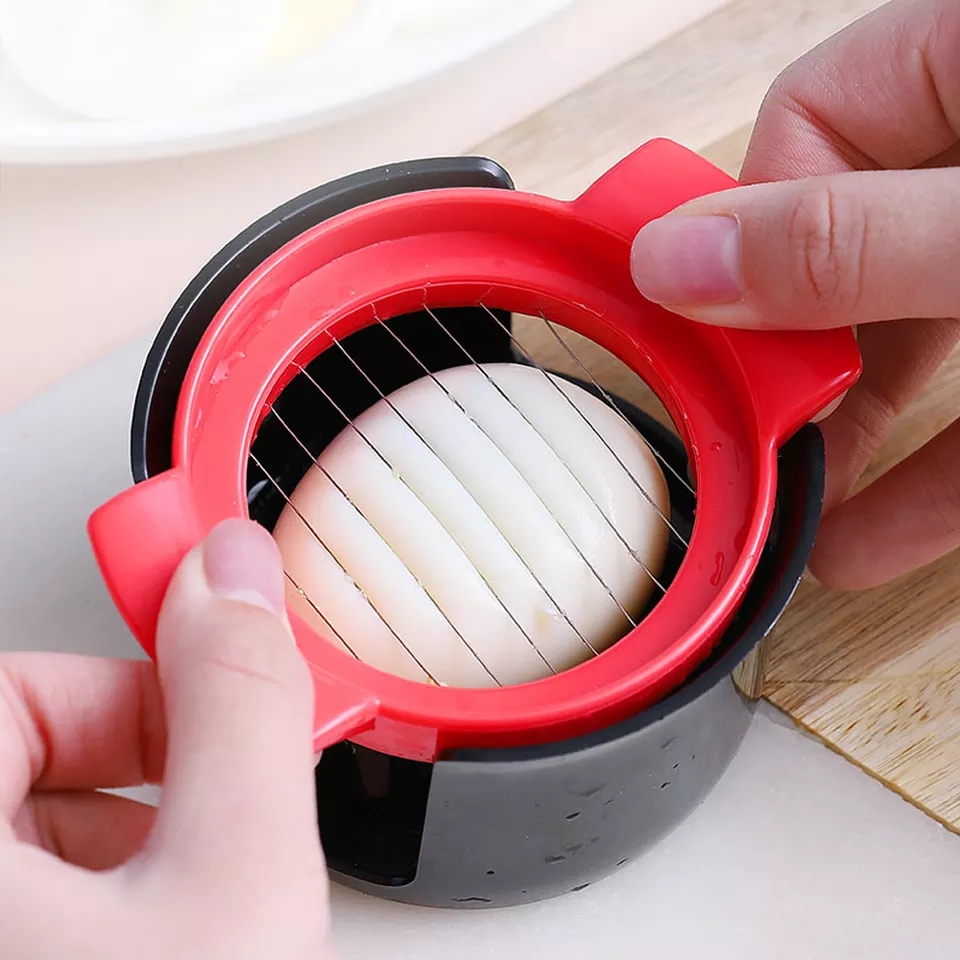 3 in 1 Oval Shaped Egg Slicer Cutter 2