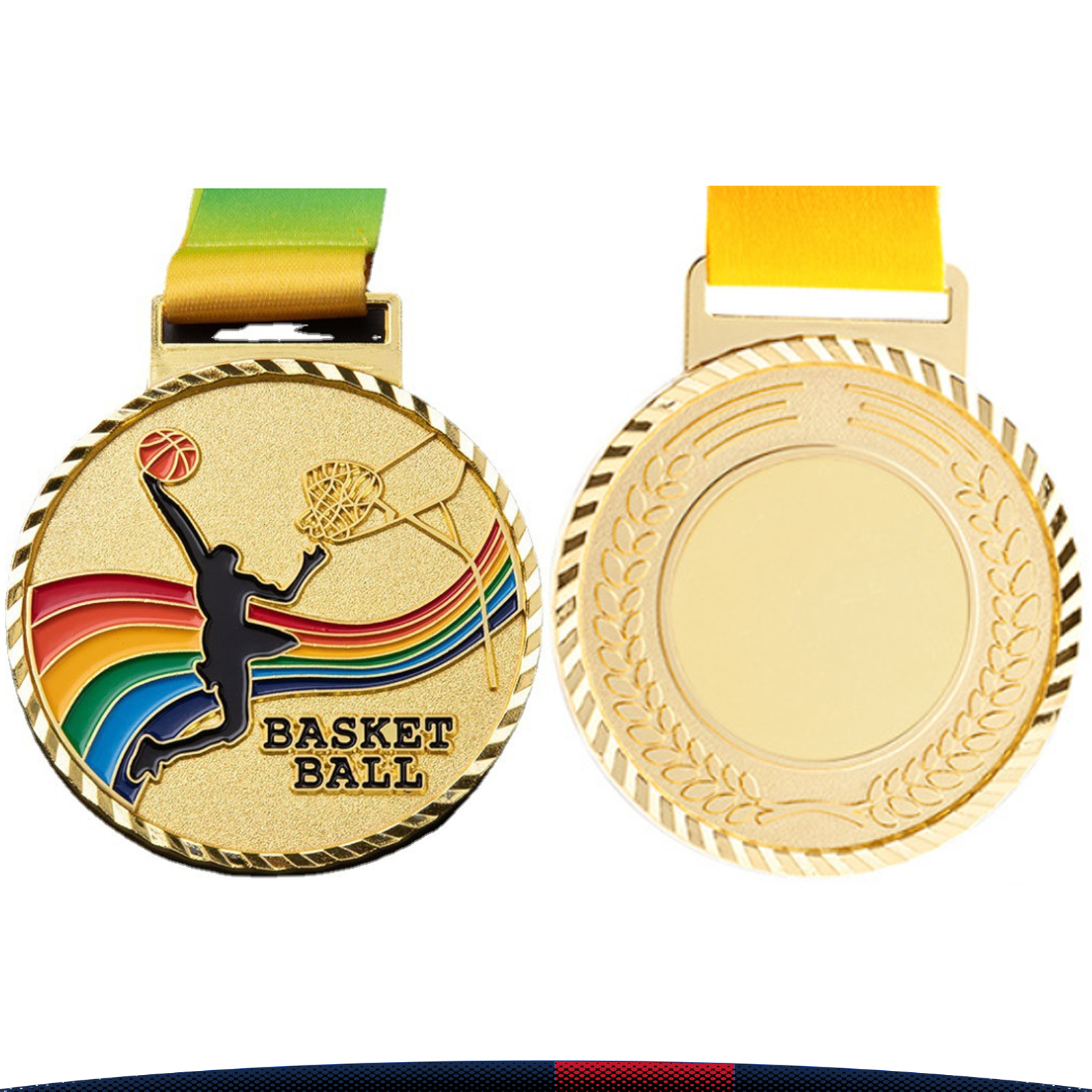 Basketball Award Medals 4