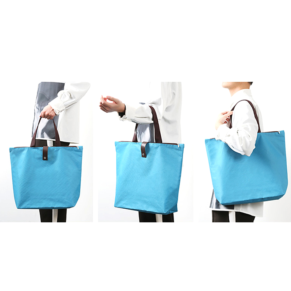 600D Oxford Cloth Foldable Waterproof Shopping Bag Tote Bag