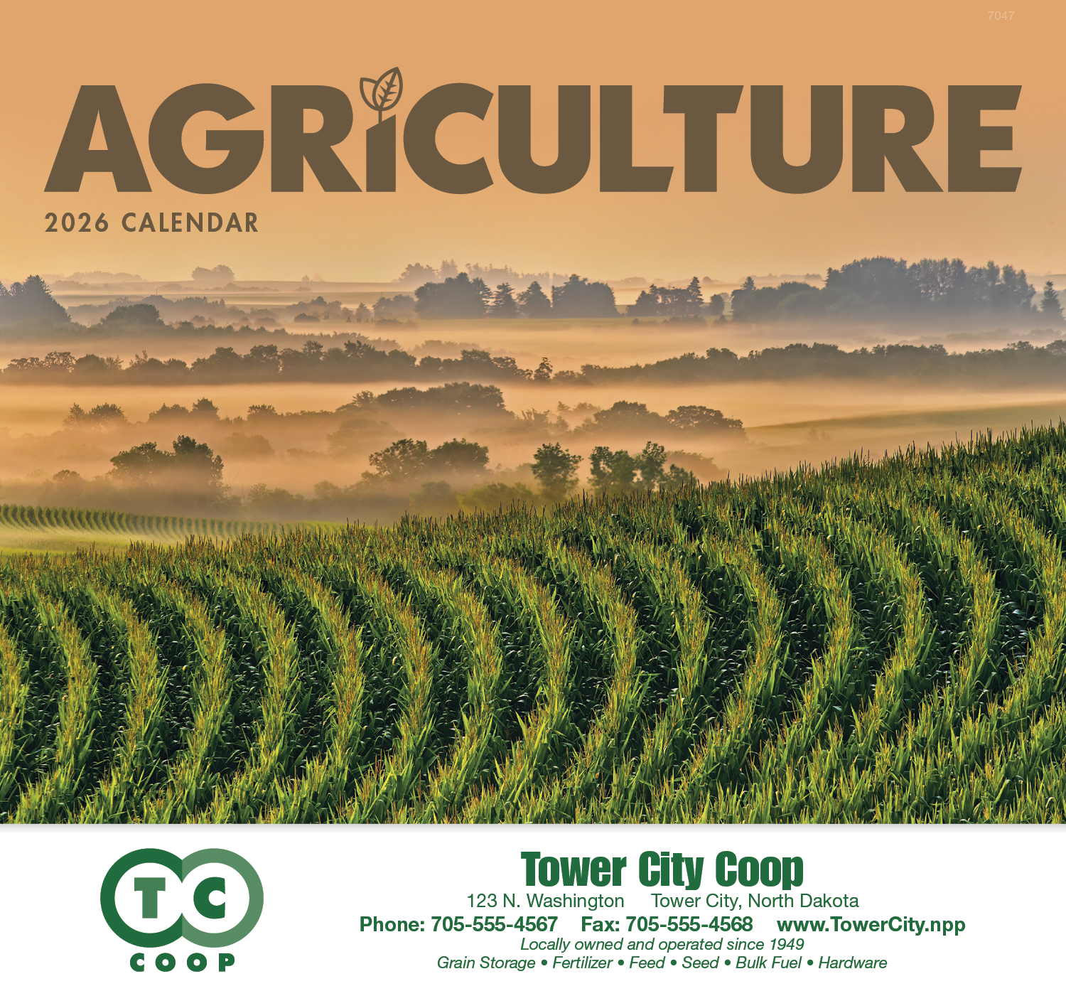Good Value™ Agriculture - Stapled Calendar 30