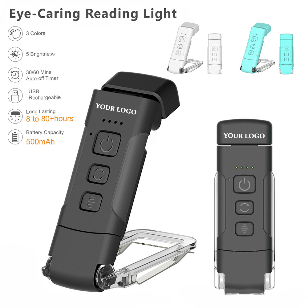 USB Rechargeable Book Light for Reading in Bed 4