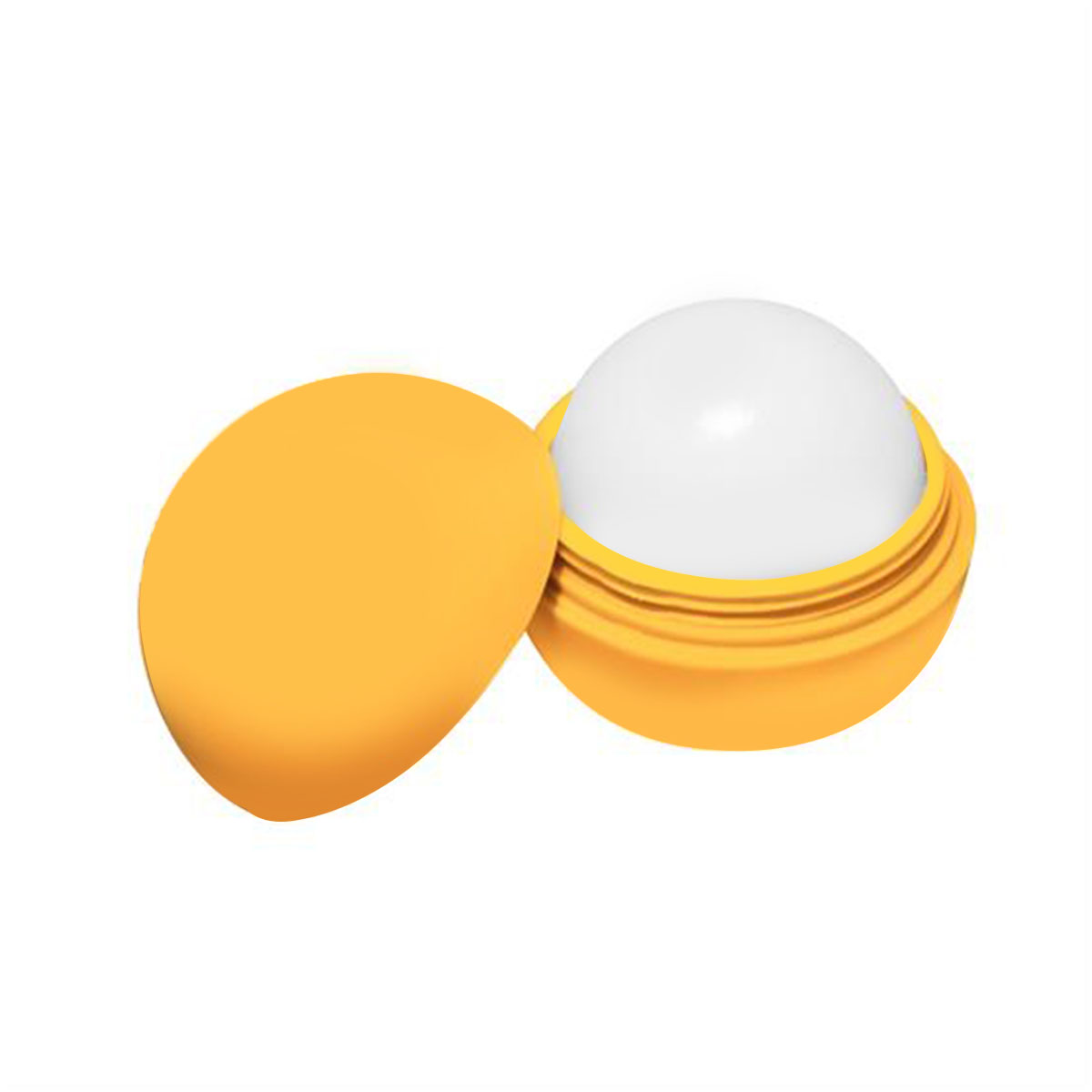 Round Matte Vanilla Scent Lip Balm 27